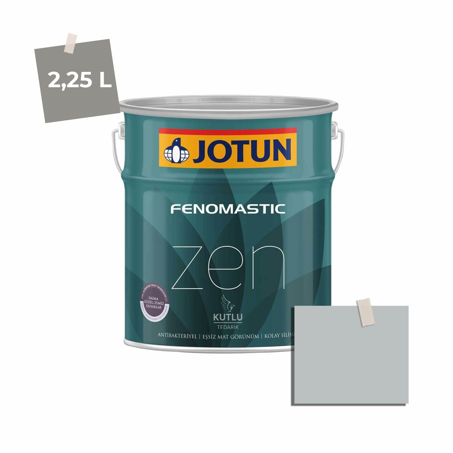 Jotun Fenomastic Zen Mat 2,25 Lt 5081 Silver Moon Fabrikk Ncs 2403-B03G