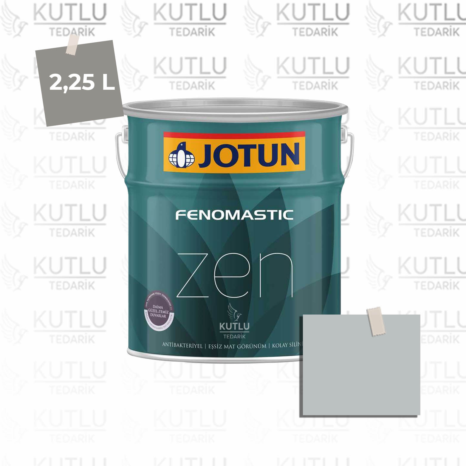 Jotun Fenomastic Zen Mat 2,25 Lt 5081 Silver Moon Fabrikk Ncs 2403-B03G