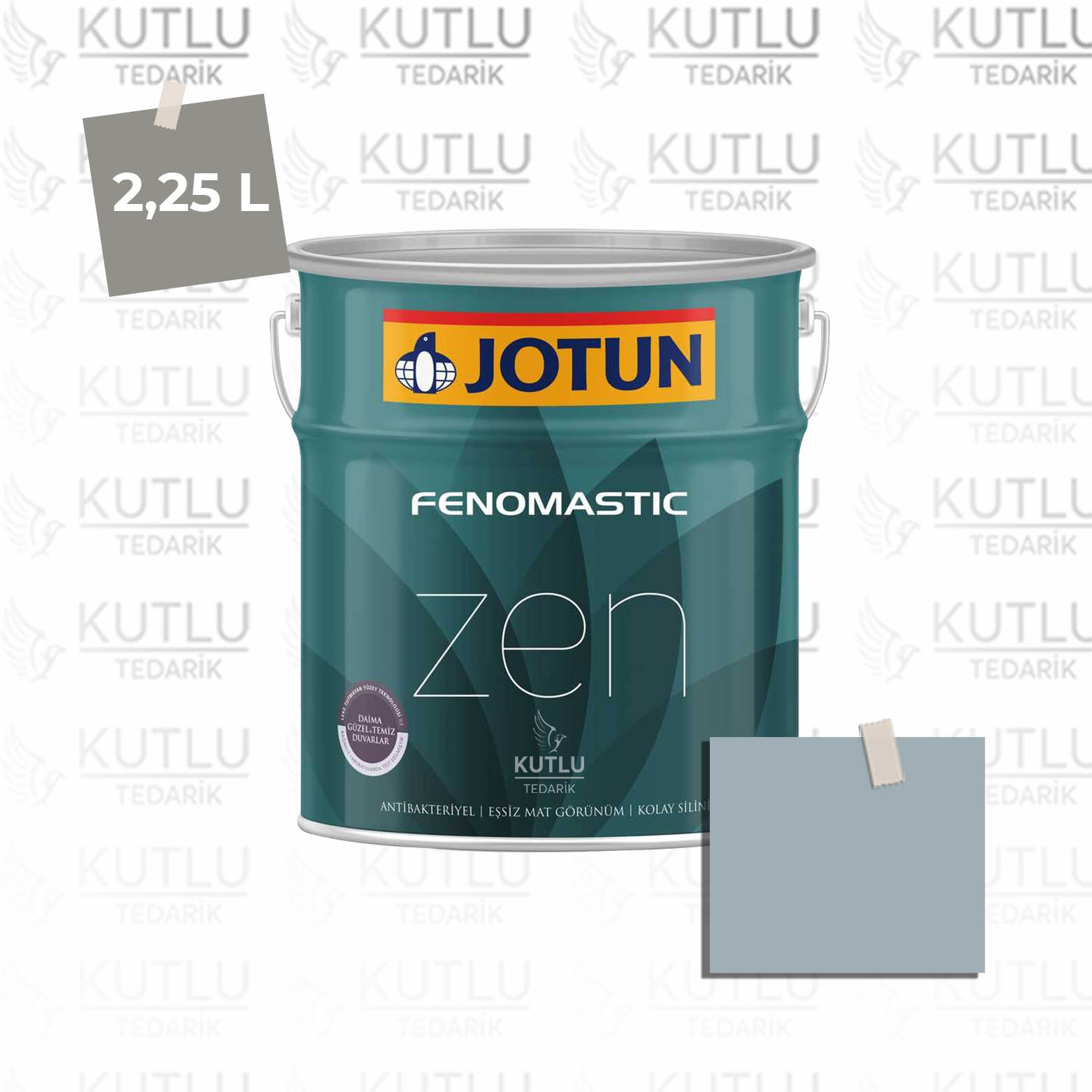 Jotun Fenomastic Zen Mat 2,25 Lt 5200 Dusky Blue Ncs 3010-B