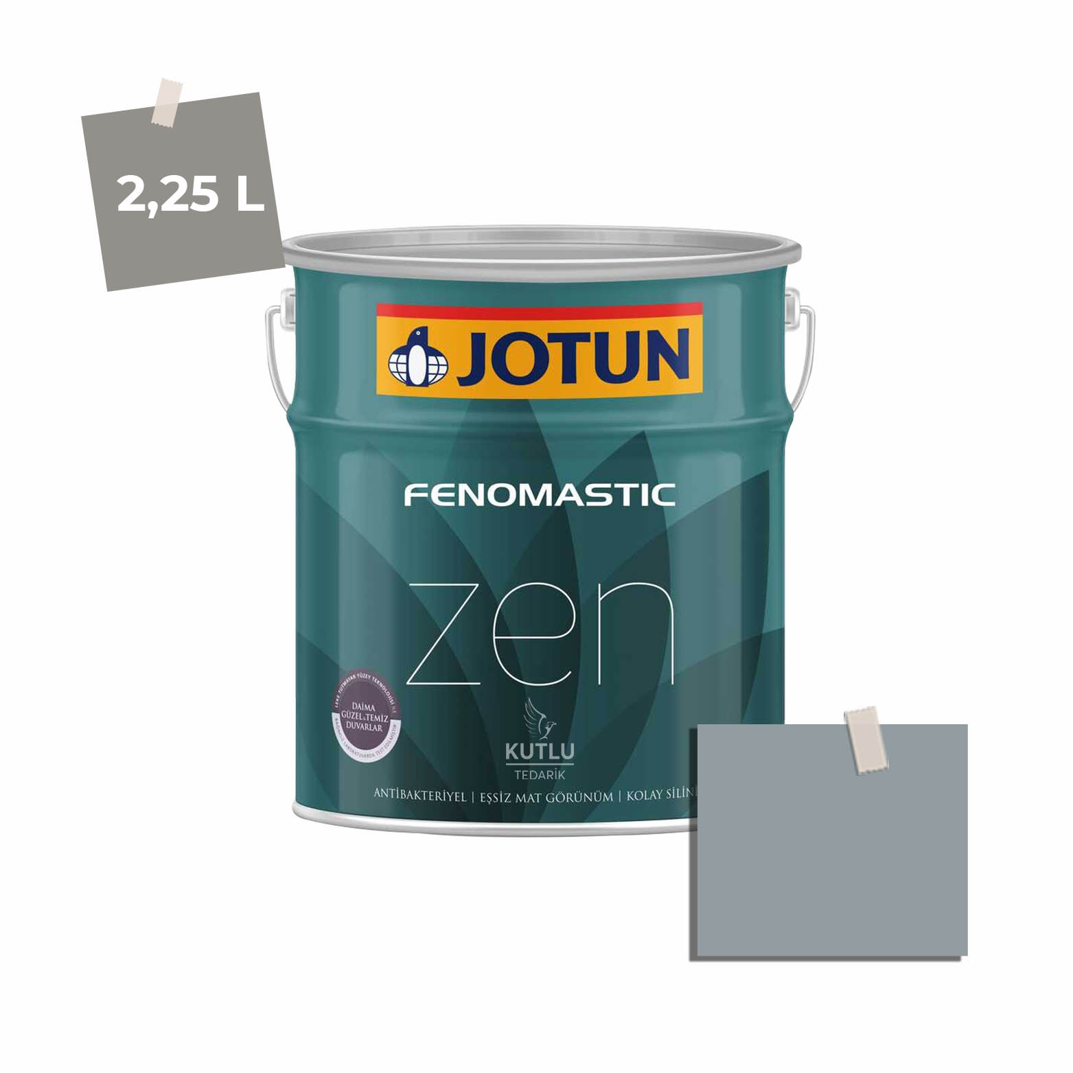 Jotun Fenomastic Zen Mat 2,25 Lt 5249 Arctic Grey Linbla Ncs 3908-B01G