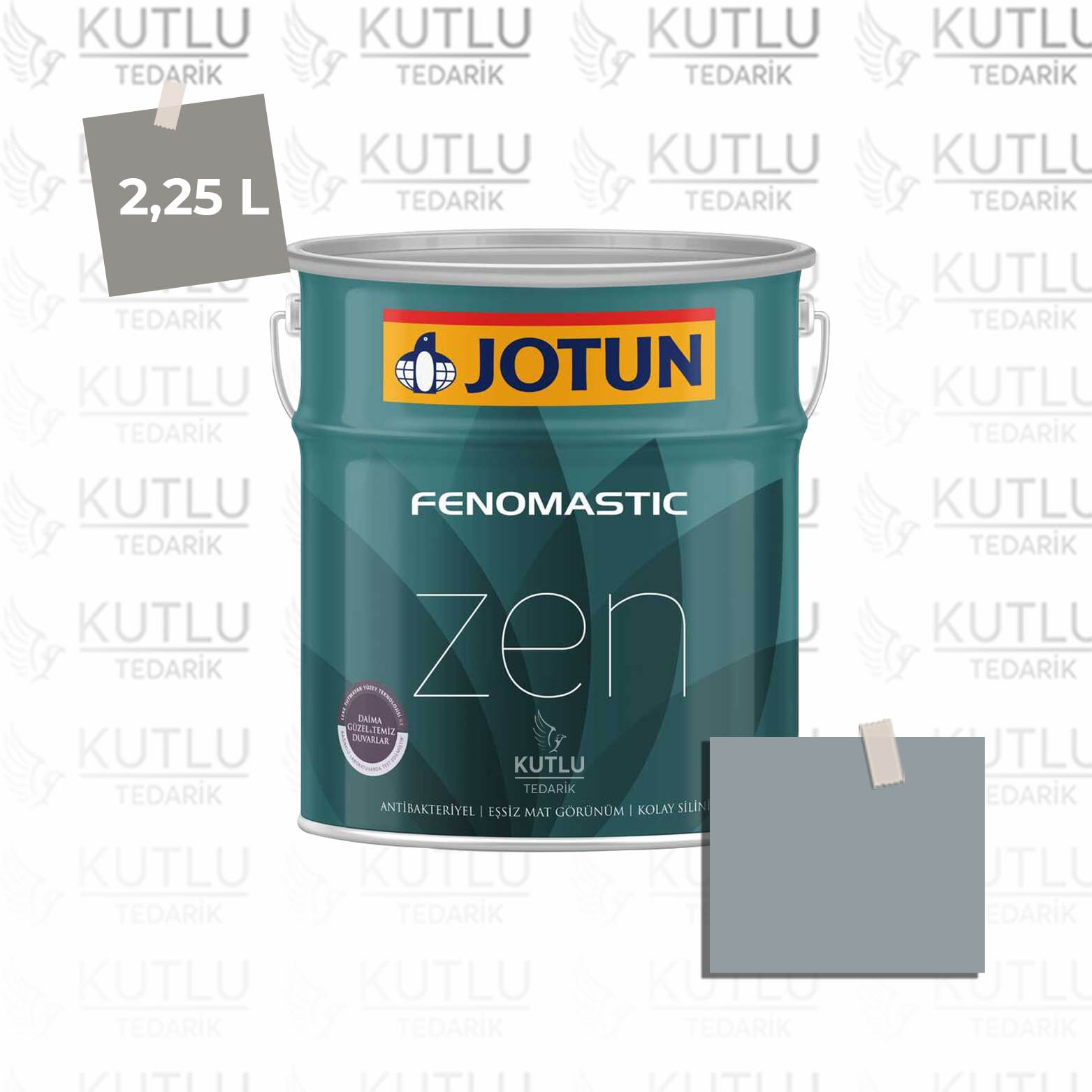 Jotun Fenomastic Zen Mat 2,25 Lt 5249 Arctic Grey Linbla Ncs 3908-B01G