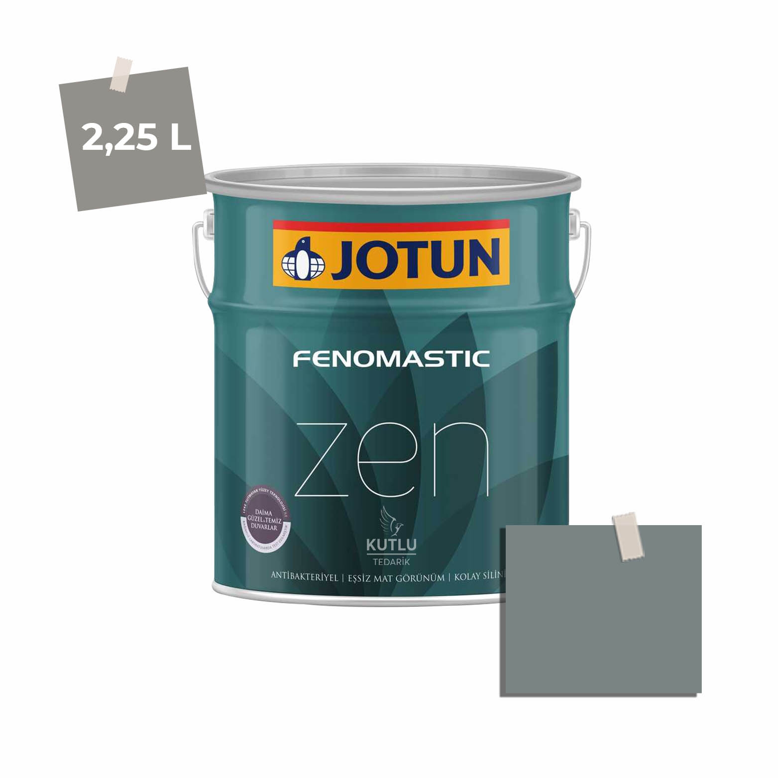 Jotun Fenomastic Zen Mat 2,25 Lt 5490 Serene Blue Ncs 5307-B38G