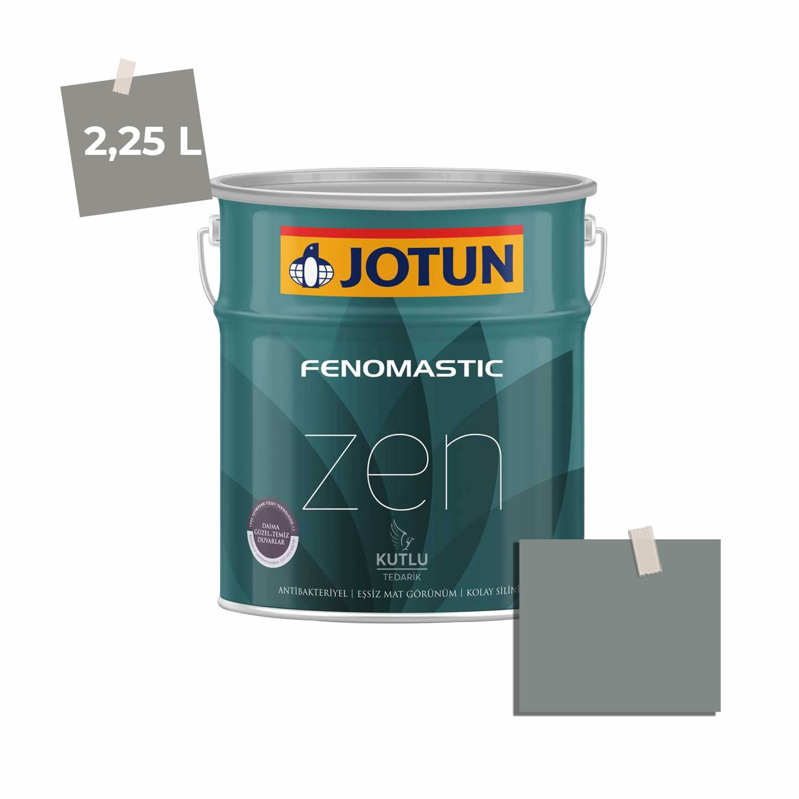 Jotun Fenomastic Zen Mat 2,25 Lt 6352 Evening Green Ncs 5105-B81G