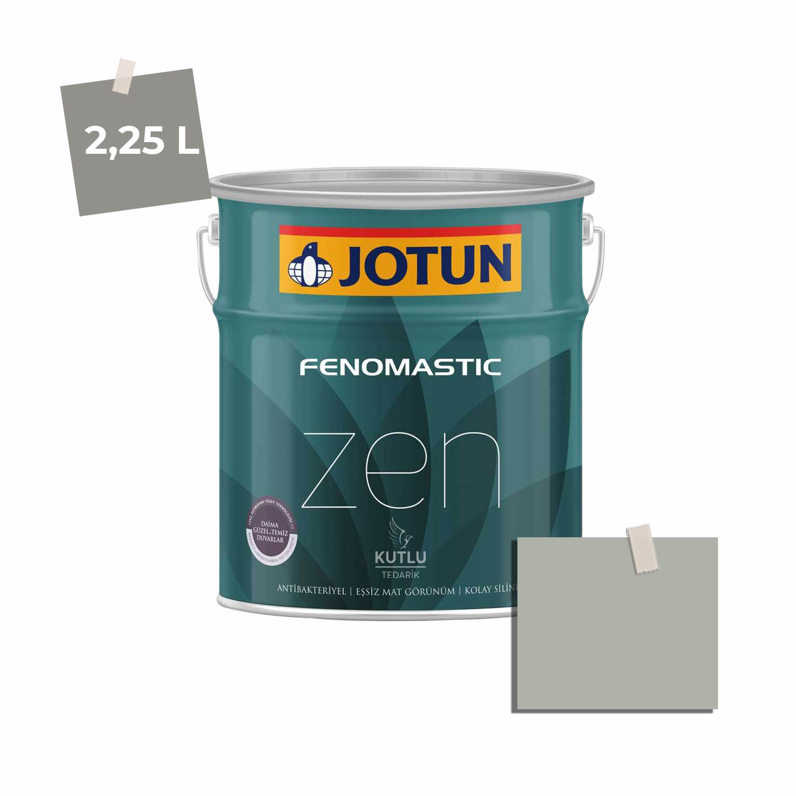 Jotun Fenomastic Zen Mat 2,25 Lt 7163 Minty Breeze Ncs S3005-G20Y