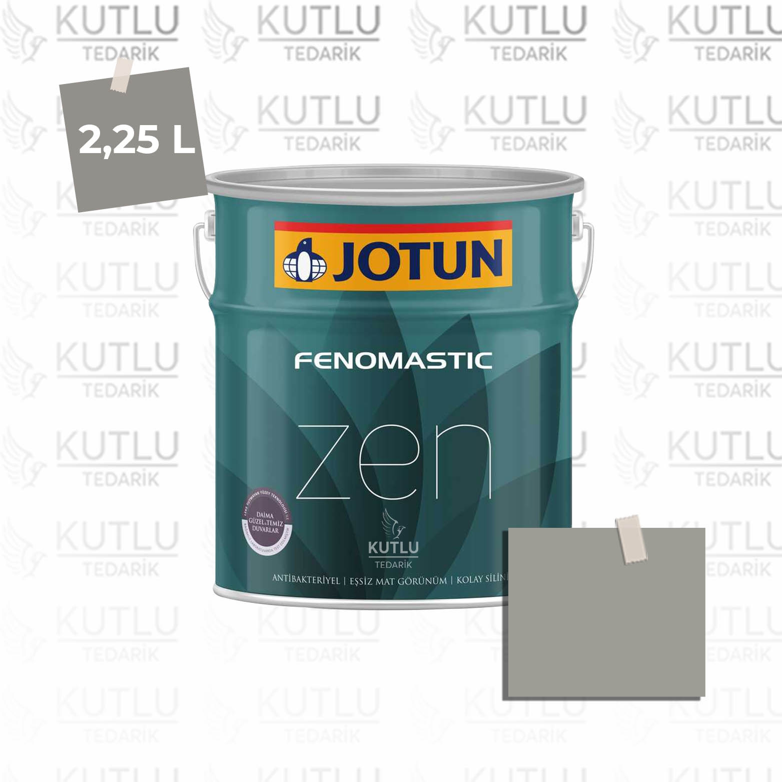 Jotun Fenomastic Zen Mat 2,25 Lt 8094 Silver Tone Dunkel Ncs 4203-G83Y