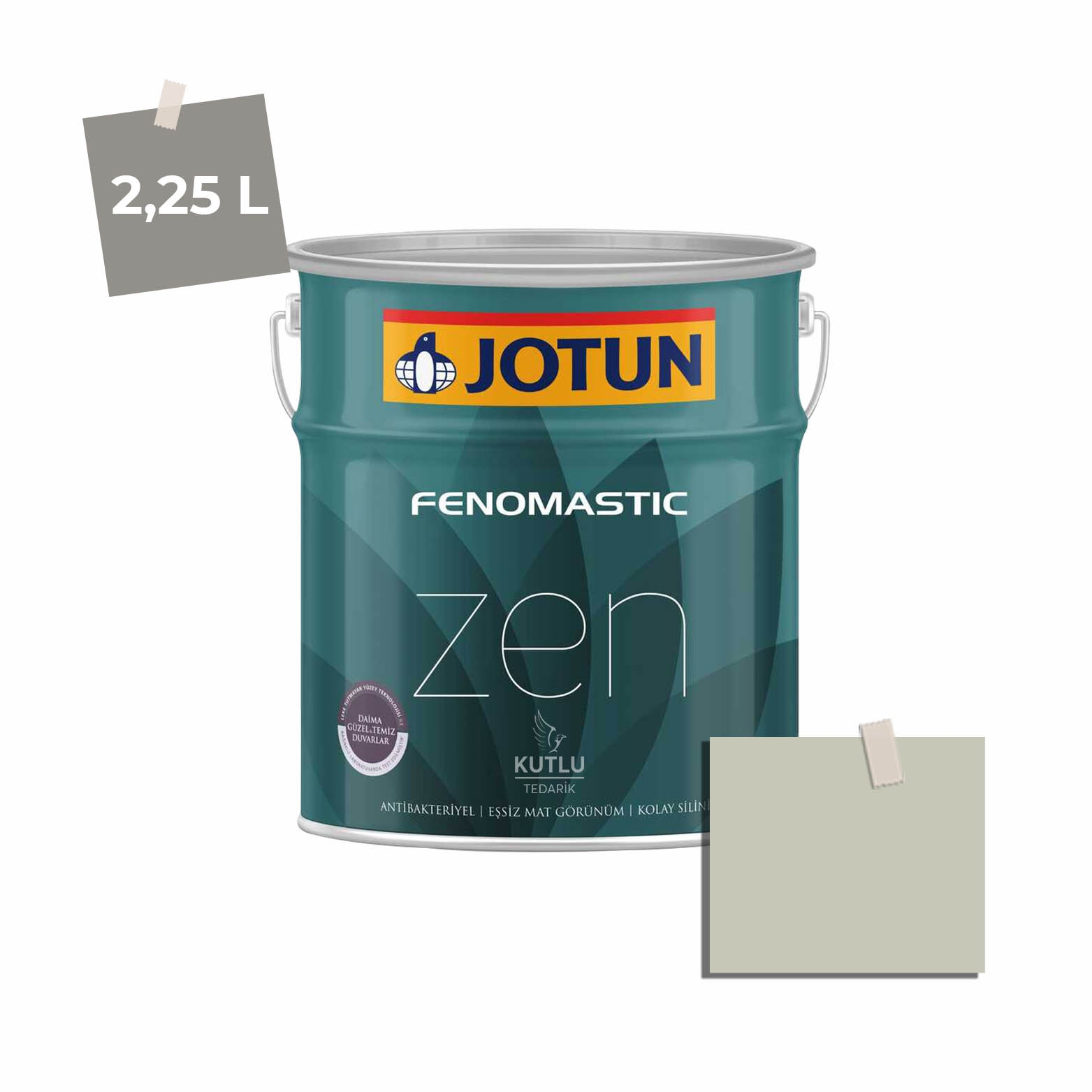 Jotun Fenomastic Zen Mat 2,25 Lt 8281 Pale Linden Ncs S2005-G70Y