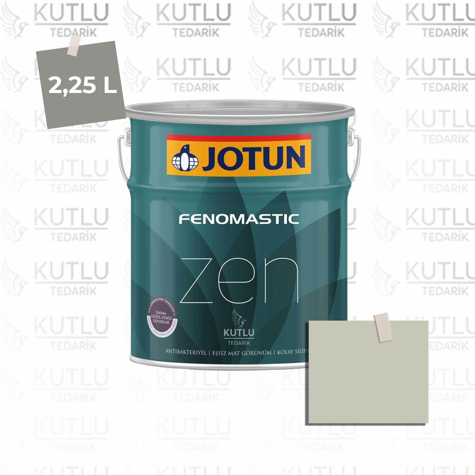 Jotun Fenomastic Zen Mat 2,25 Lt 8281 Pale Linden Ncs S2005-G70Y