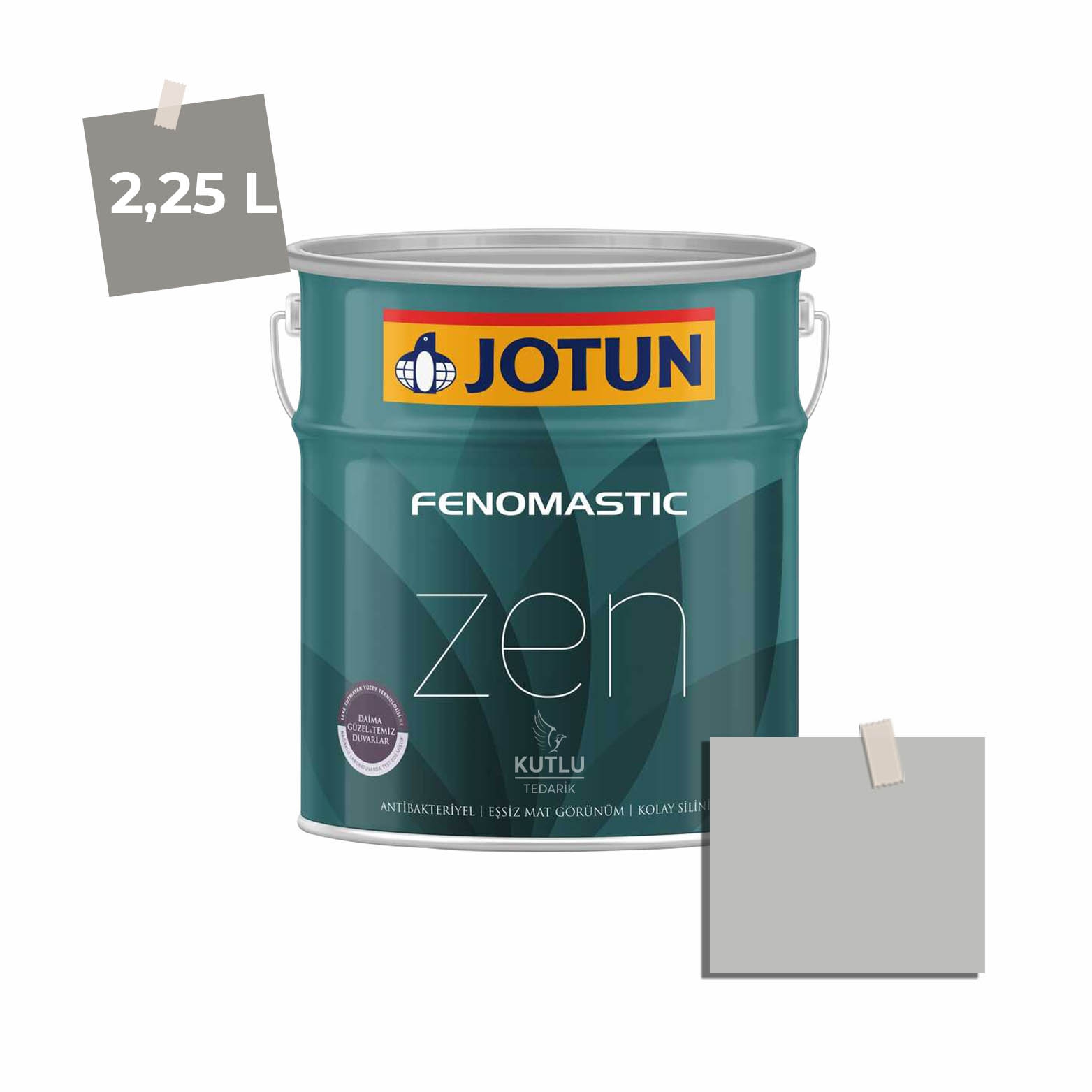 Jotun Fenomastic Zen Mat 2,25 Lt 9911 Platinum Noytral Ncs S2500-N