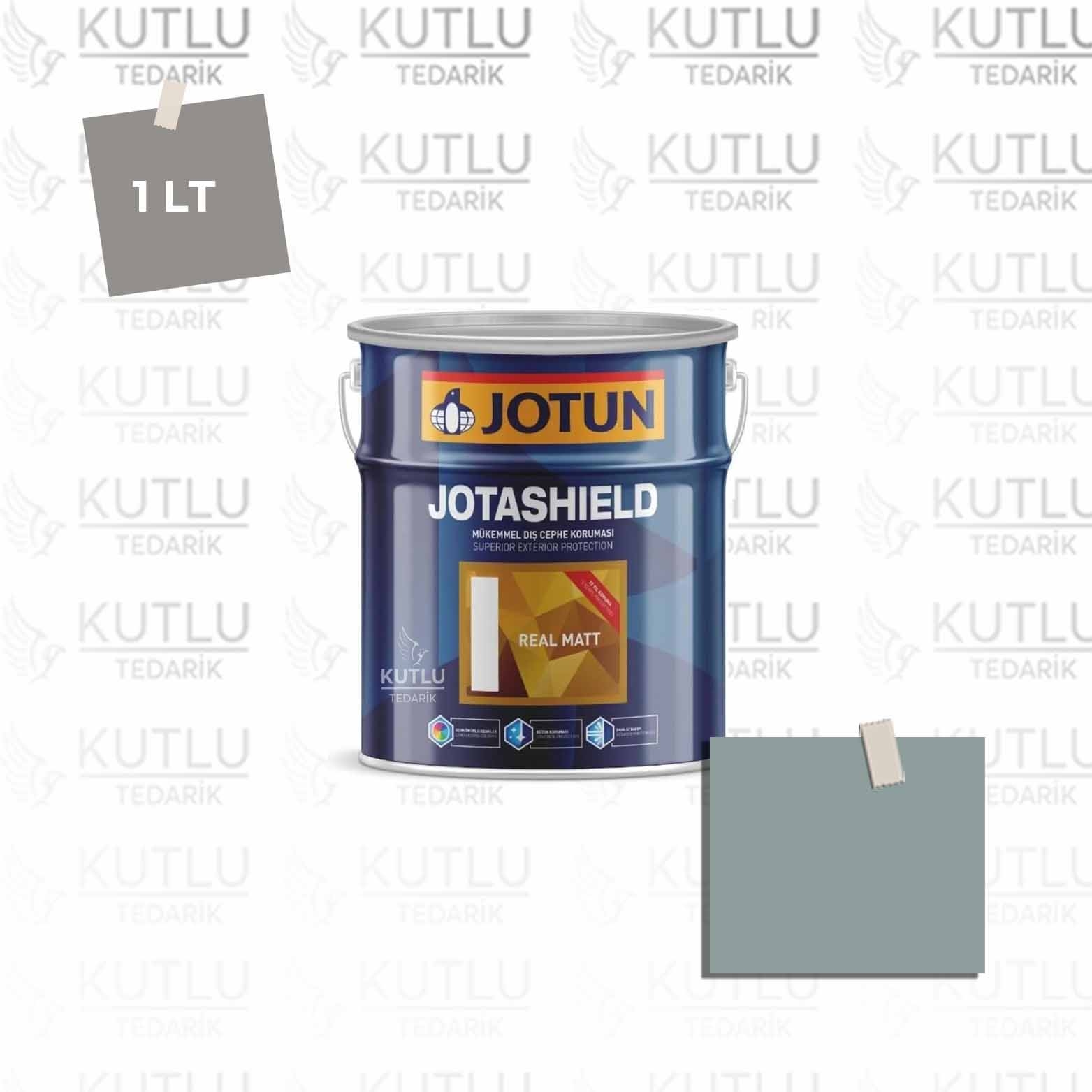 Jotun Jotashield Real Matt 1 Lt Athenian Blue 6128 Ncs S4010-B50G