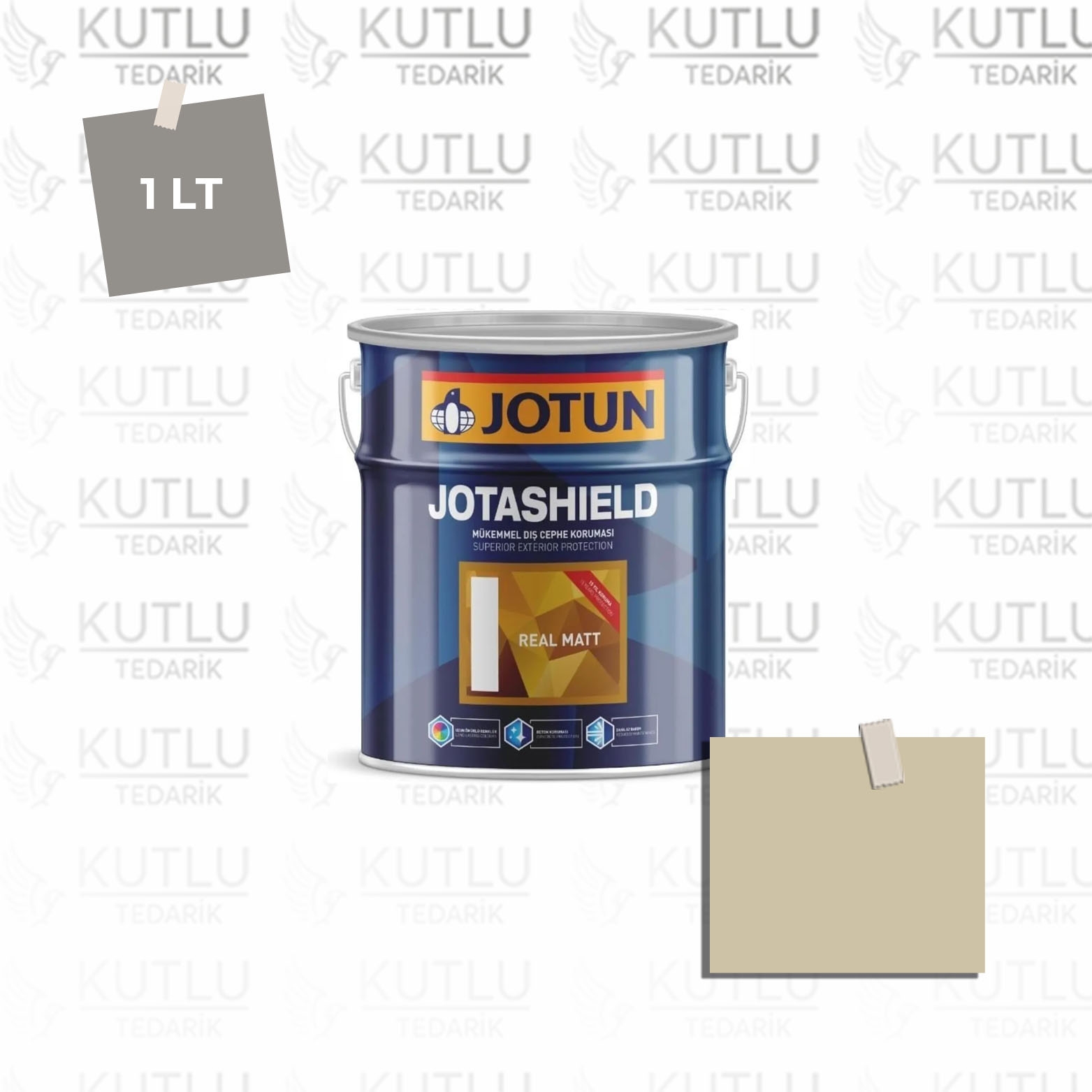 Jotun Jotashield Real Matt 1 Lt Buried Treasure 8357 Ncs S2010-G90Y