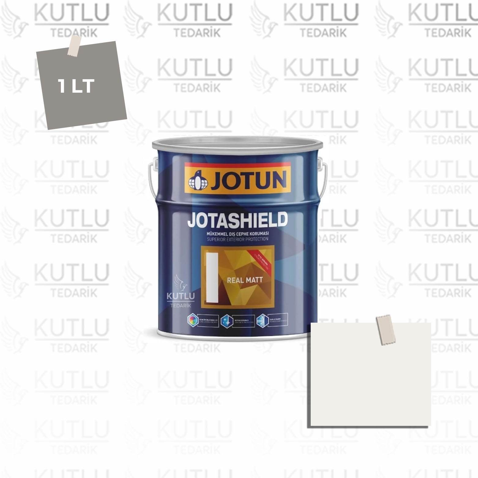 Jotun Jotashield Real Matt 1 Lt Classic White 9918 Ncs S0500-N