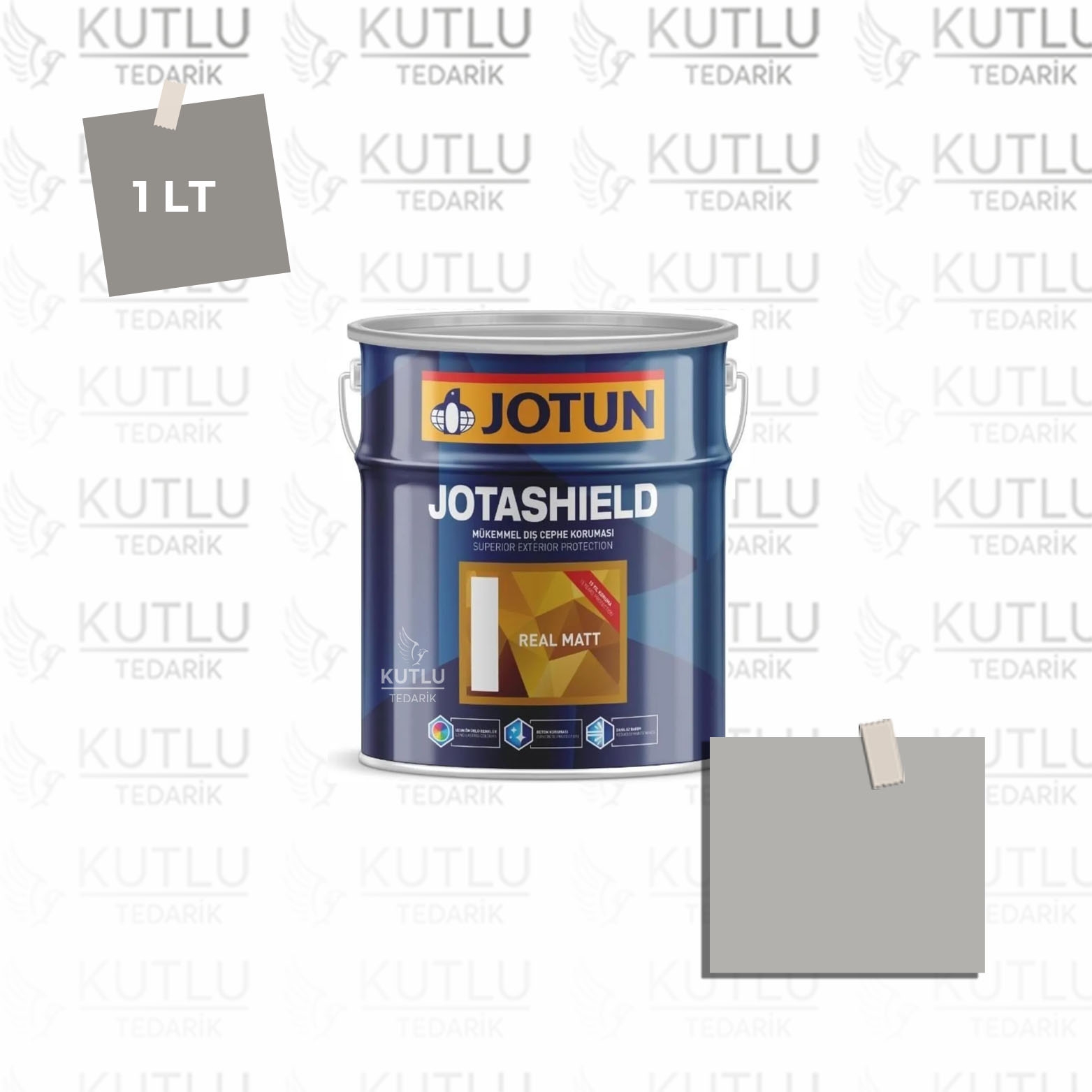 Jotun Jotashield Real Matt 1 Lt Dove Grey 0117 Ncs 3101-Y26R