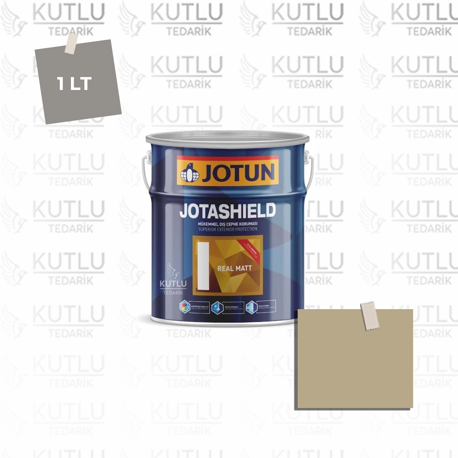 Jotun Jotashield Real Matt 1 Lt Dry Leaf 8063 Ncs 3314-G94Y