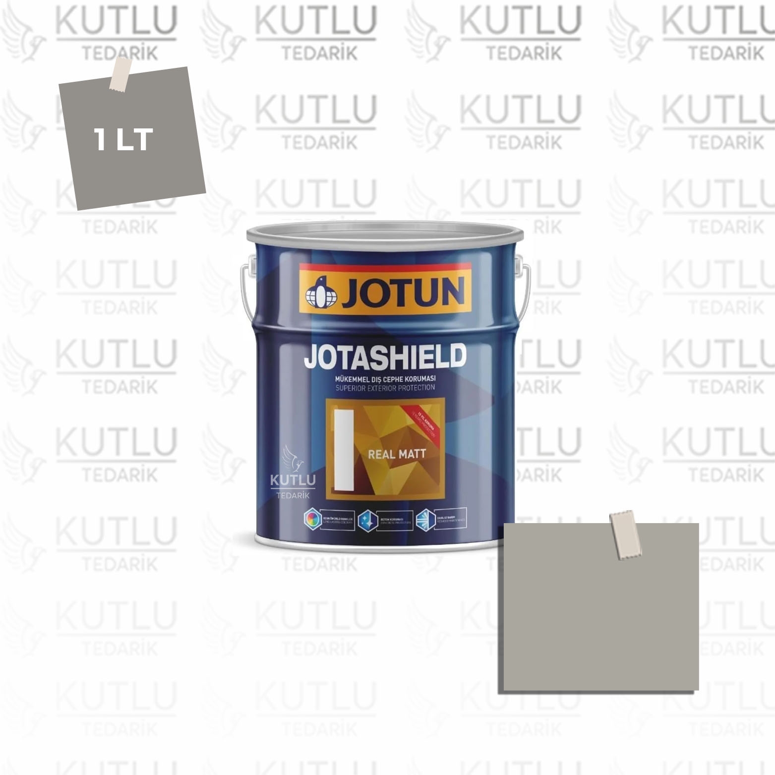 Jotun Jotashield Real Matt 1 Lt Duman 1032 Ncs S3502-Y