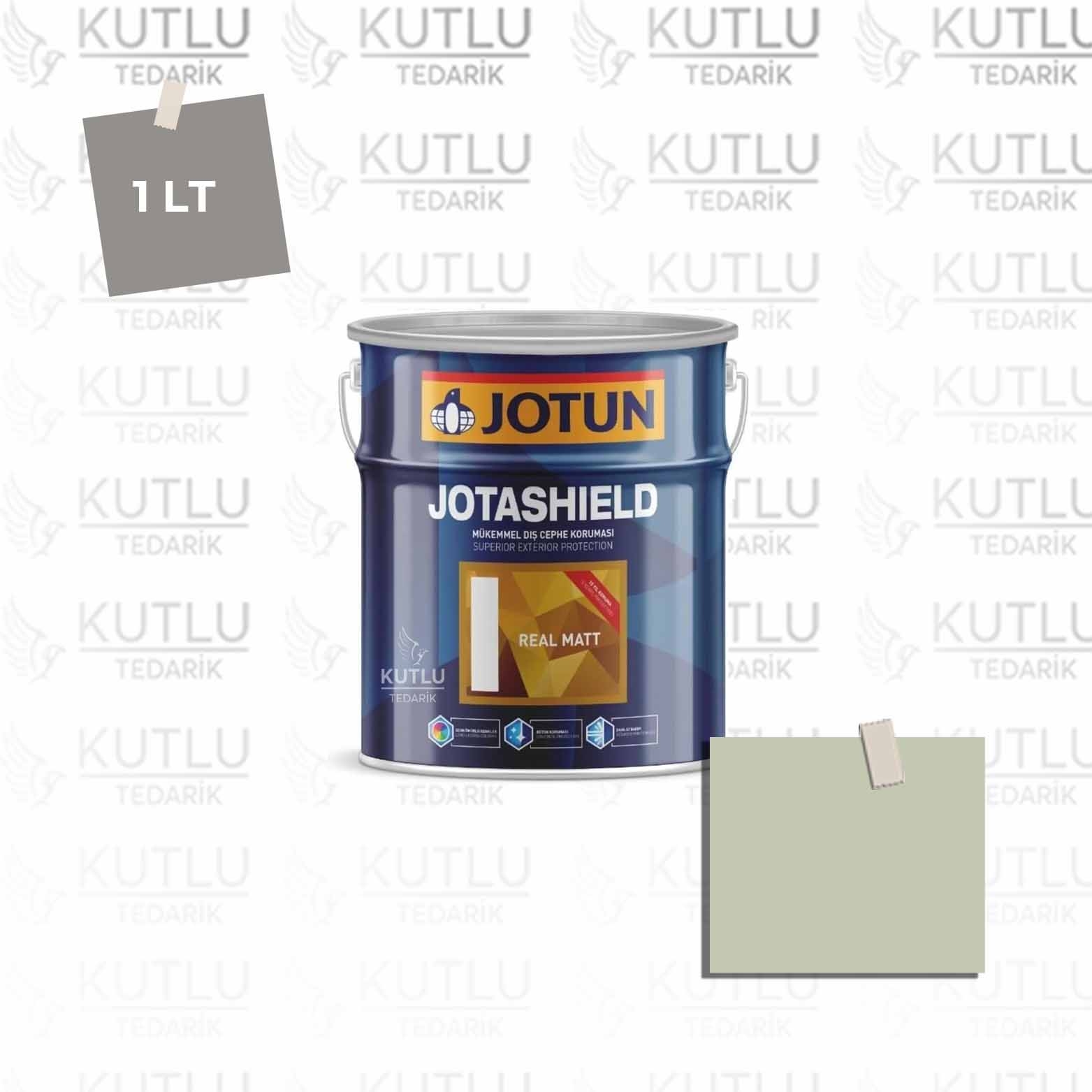 Jotun Jotashield Real Matt 1 Lt Dusk Green 7038 Ncs 2010-G44Y