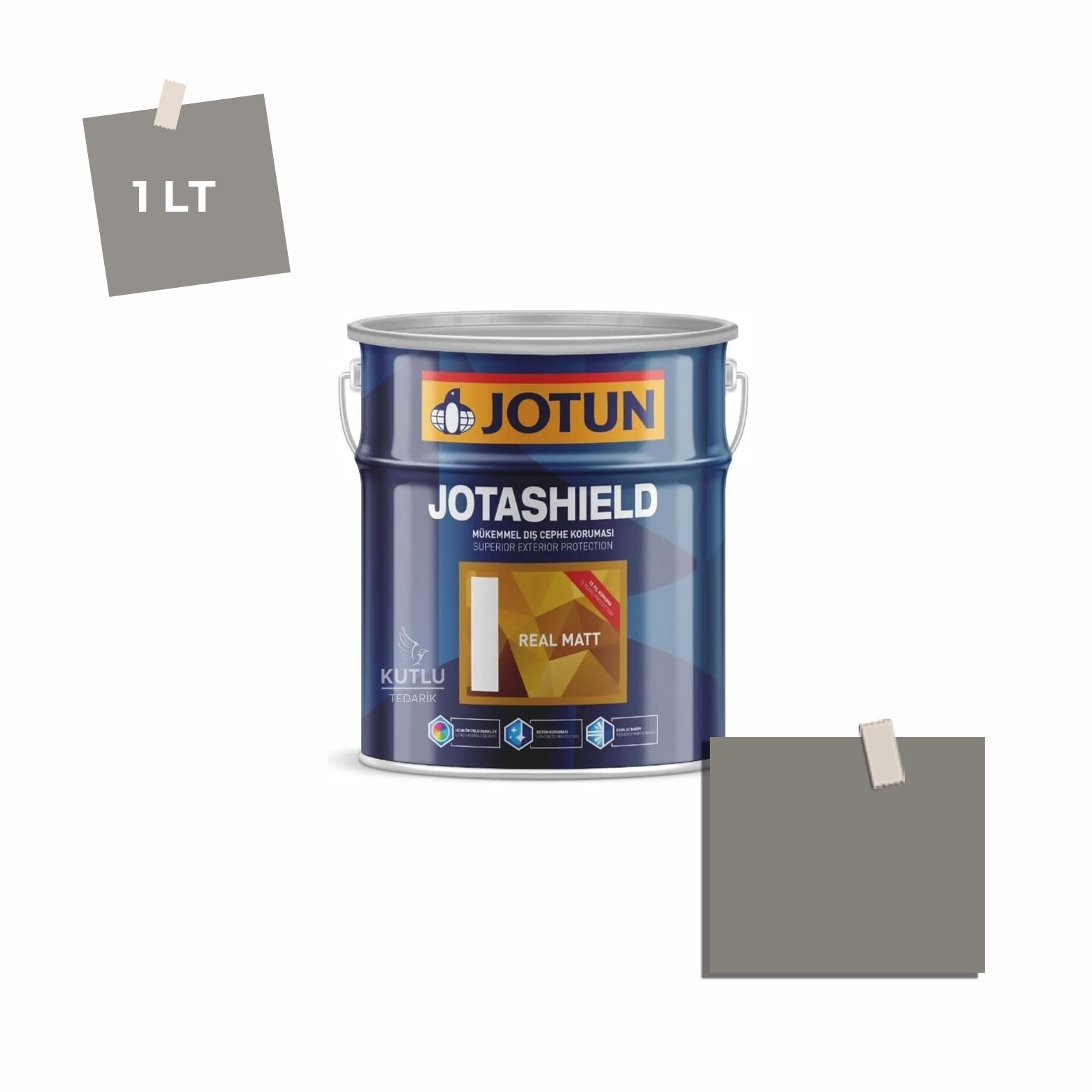 Jotun Jotashield Real Matt 1 Lt Evening Sky 1462 Ncs S5502-Y