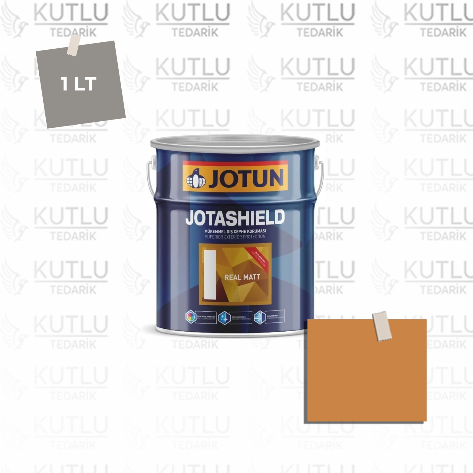 Jotun Jotashield Real Matt 1 Lt Rustic 1048 Ncs 2560-Y27R