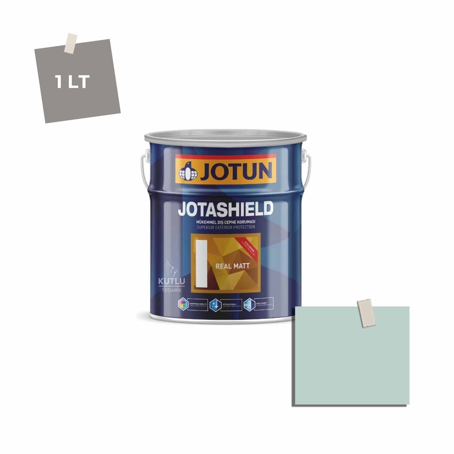 Jotun Jotashield Real Matt 1 Lt Sea Mist 6253 Ncs S1510-B50G