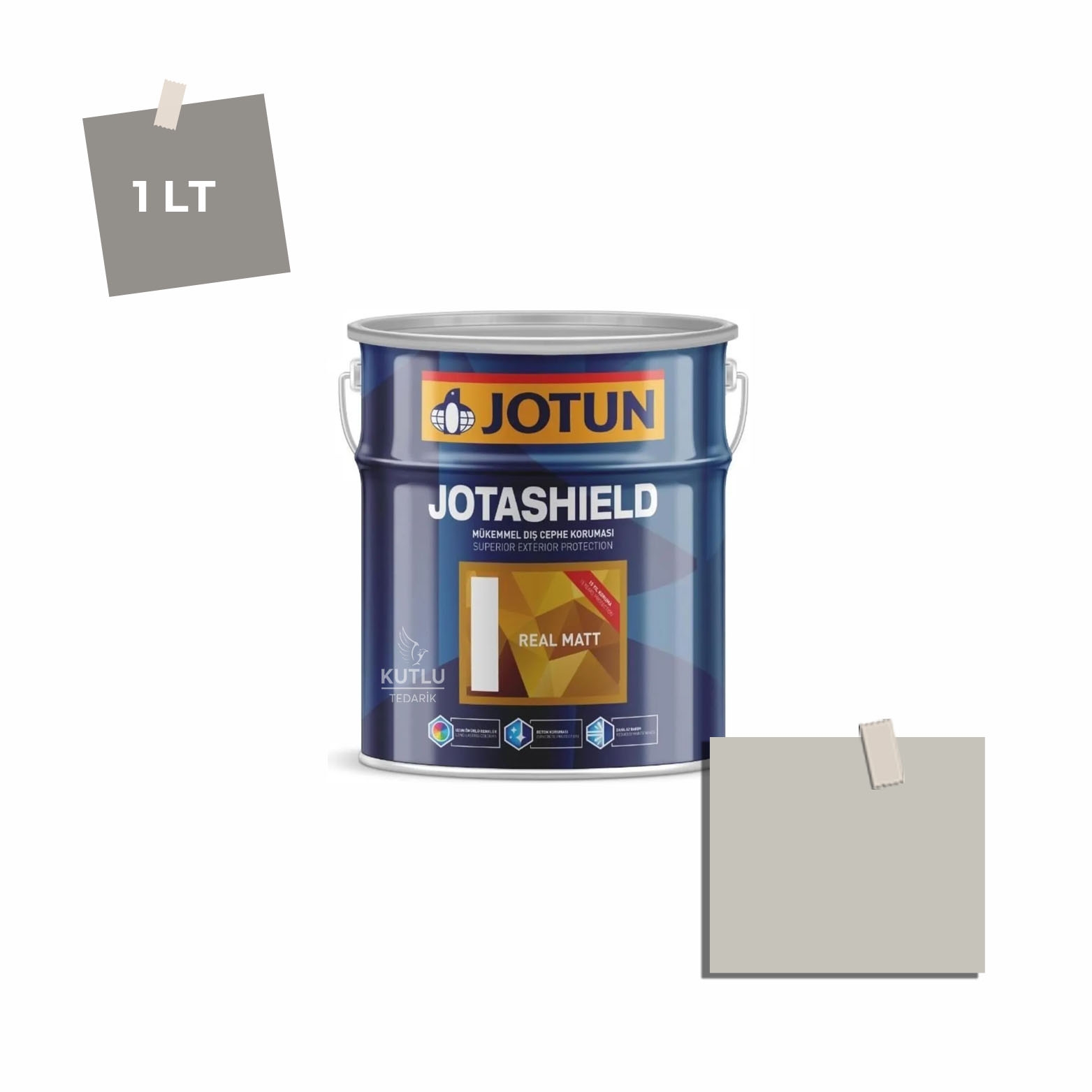 Jotun Jotashield Real Matt 1 Lt Snedrape 1926 Ncs S2002-Y