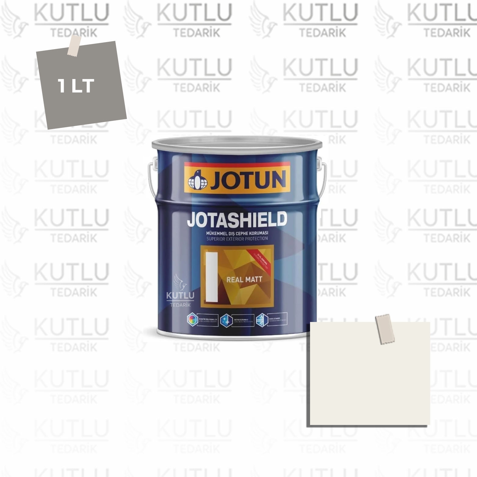 Jotun Jotashield Real Matt 1 Lt Soyamilk 1105 Ncs 0502-Y08R