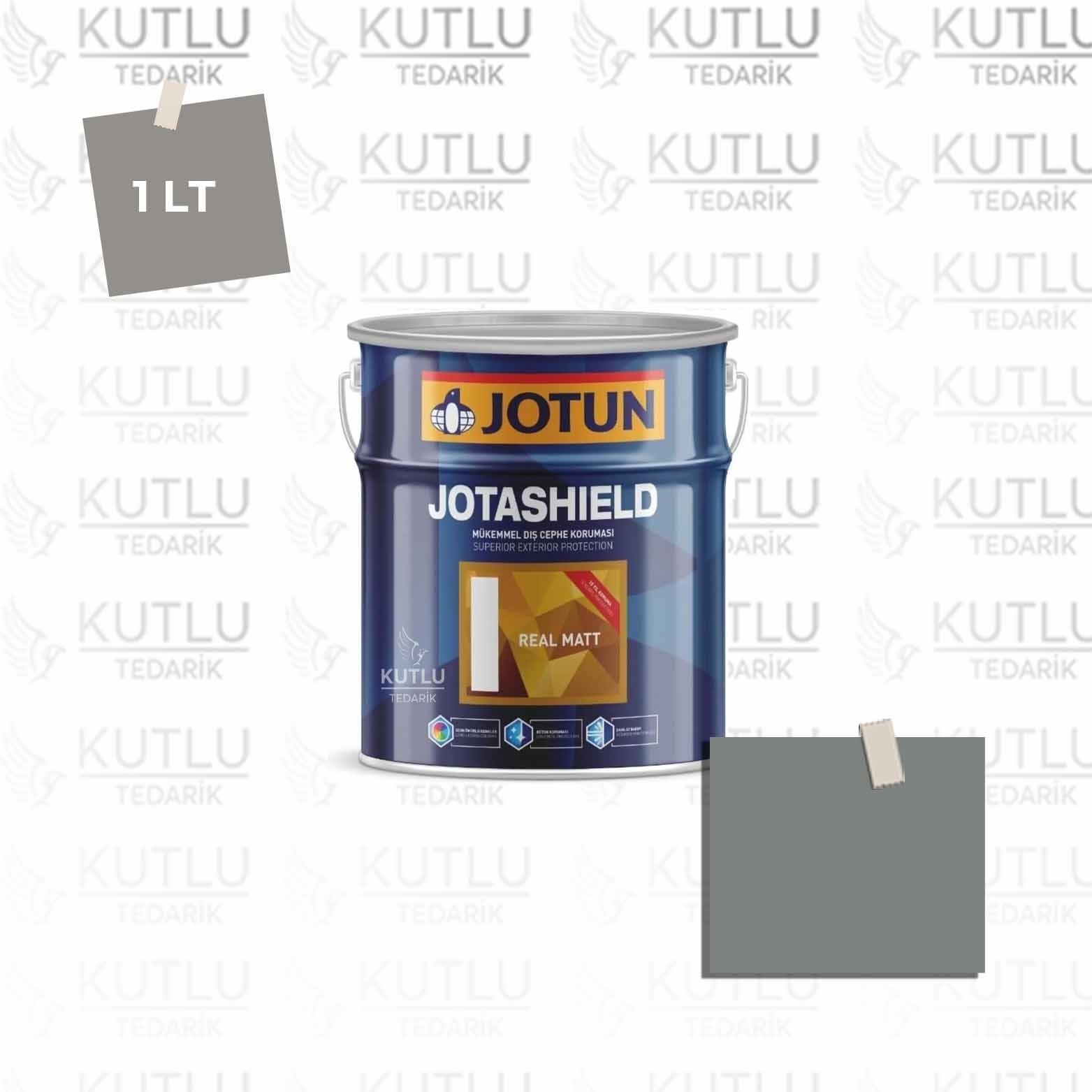 Jotun Jotashield Real Matt 1 Lt Stylish Grey 7395 Ncs S5502-G