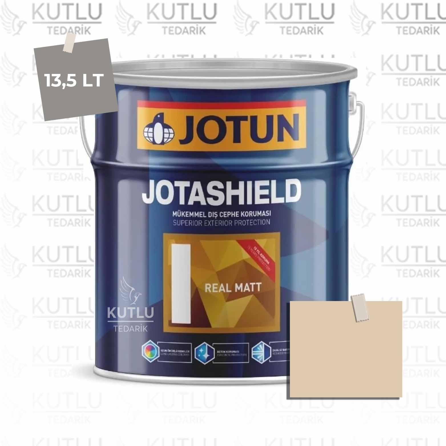 Jotun Jotashield Real Matt 13,5 Lt Antique Beige 10410 Ncs S1510-Y30R