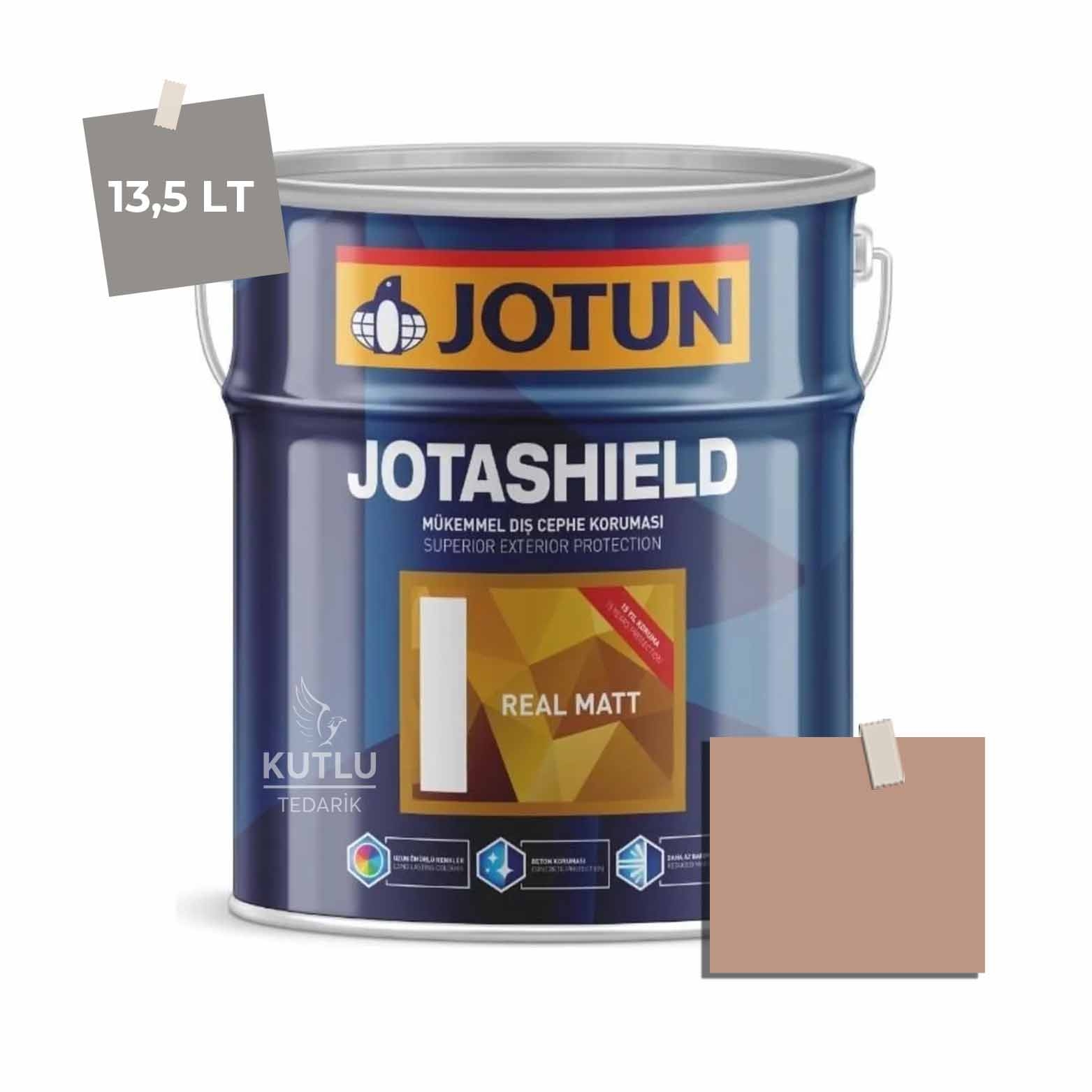 Jotun Jotashield Real Matt 13,5 Lt Antique Brass 2011 Ncs S3020-Y60R