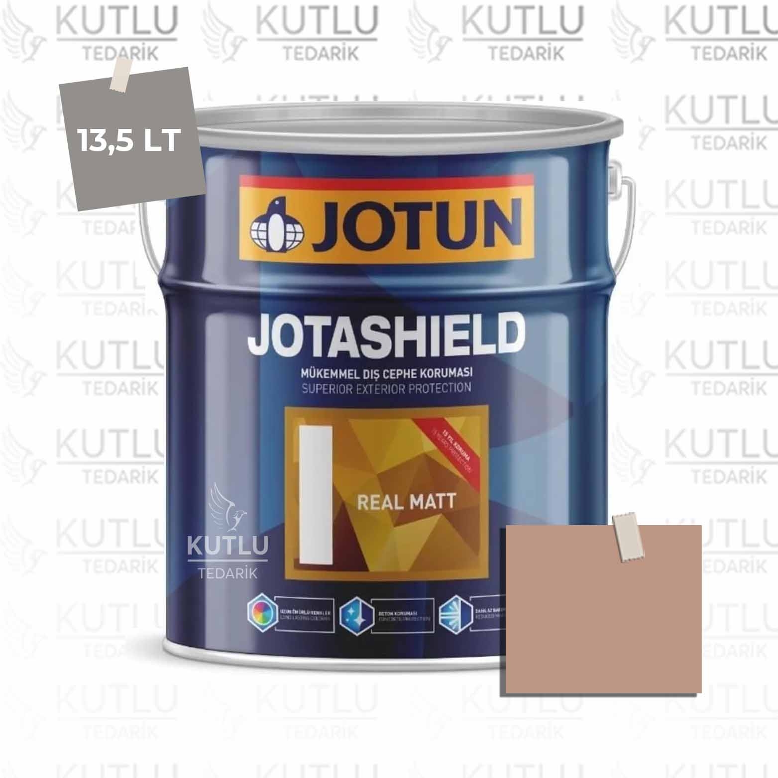 Jotun Jotashield Real Matt 13,5 Lt Antique Brass 2011 Ncs S3020-Y60R