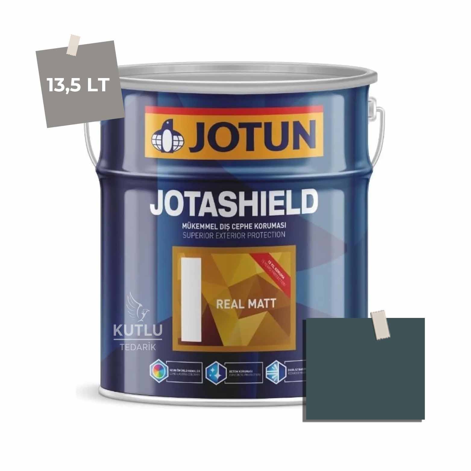 Jotun Jotashield Real Matt 13,5 Lt Athenian Blue 6128 Ncs S4010-B50G