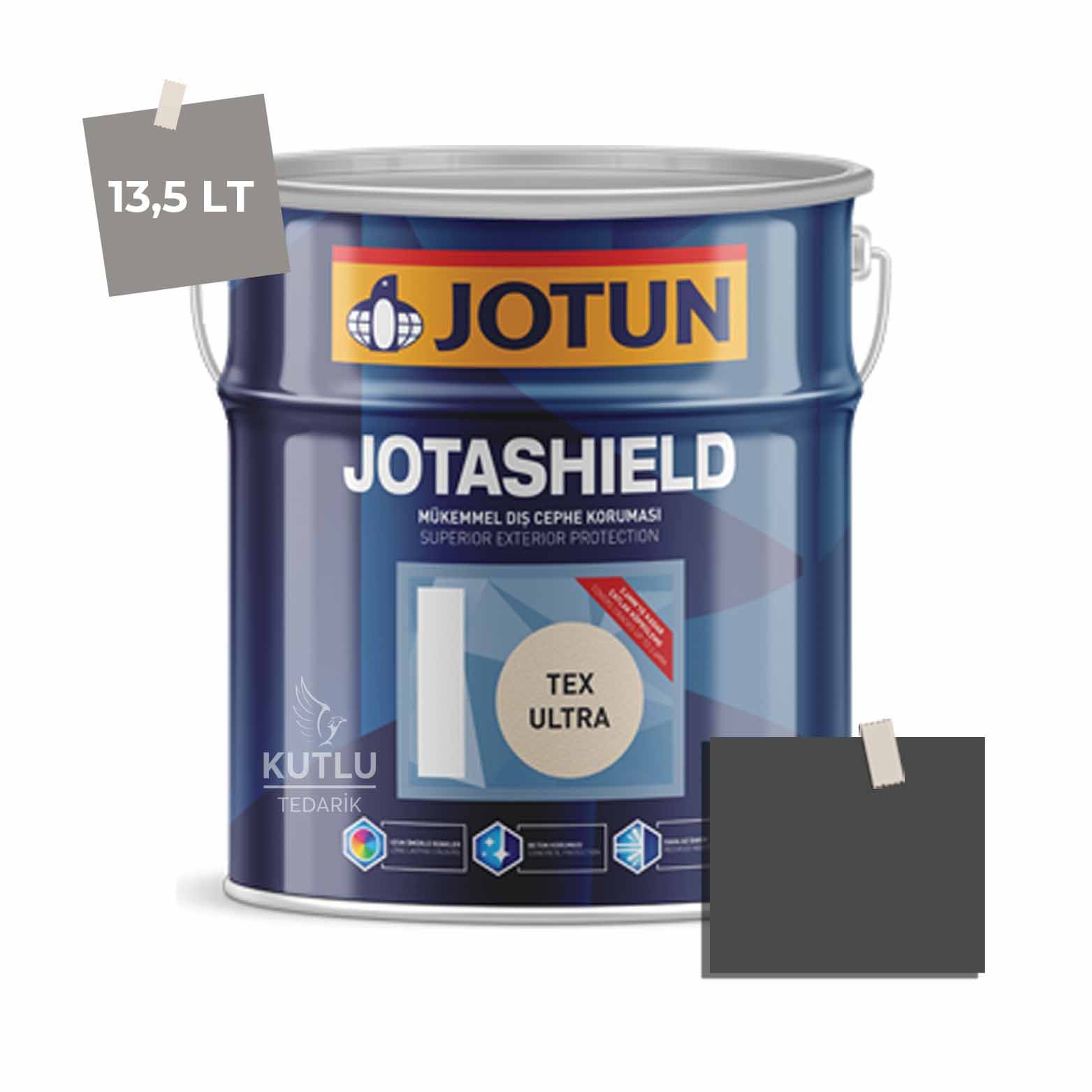 Jotun Jotashield Real Matt 13,5 Lt Blackened Black 9938 Ncs S8500-N