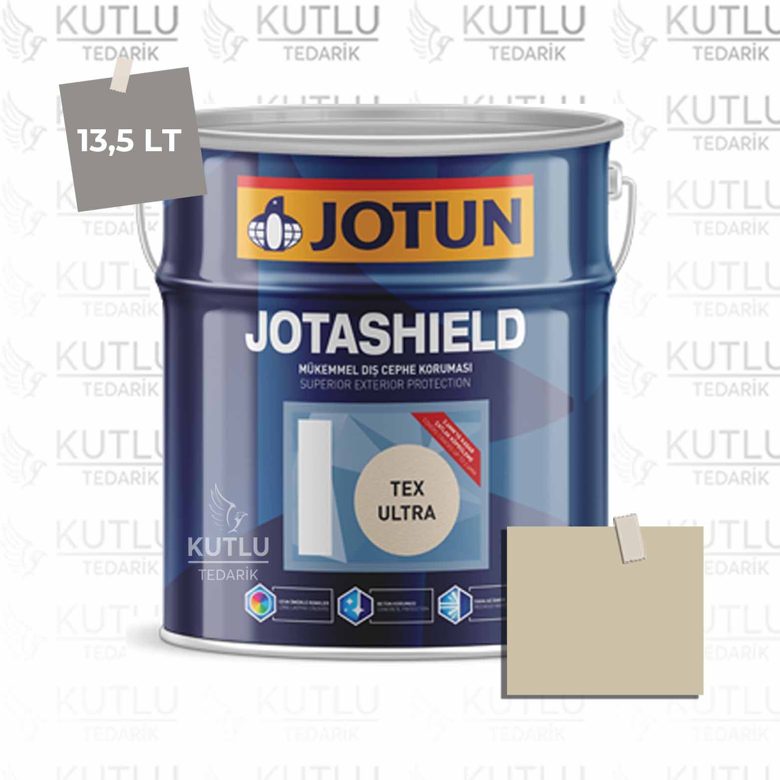 Jotun Jotashield Real Matt 13,5 Lt Buried Treasure 8357 Ncs S2010-G90Y