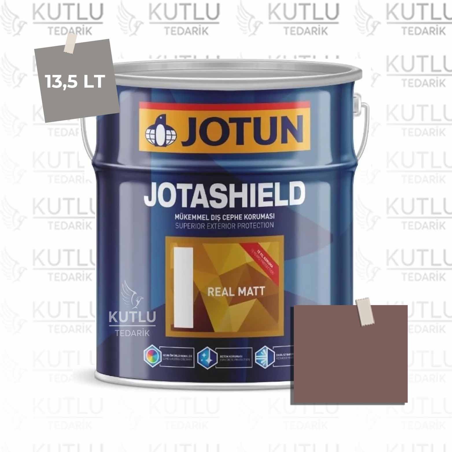 Jotun Jotashield Real Matt 13,5 Lt Burned Sugar 2097 Ncs 5917-Y90R