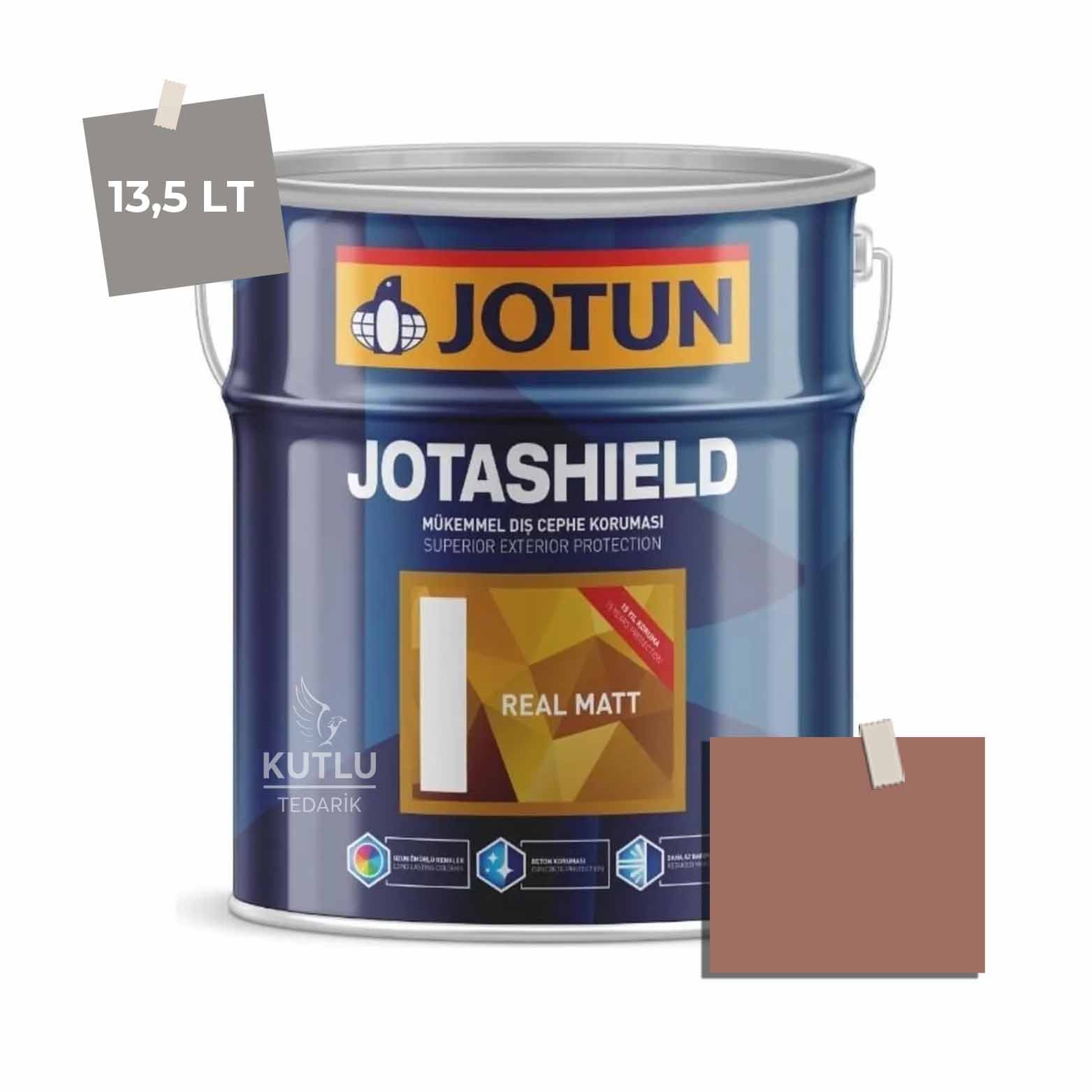 Jotun Jotashield Real Matt 13,5 Lt Burned Terracotta 2111 Ncs 4427-Y76R