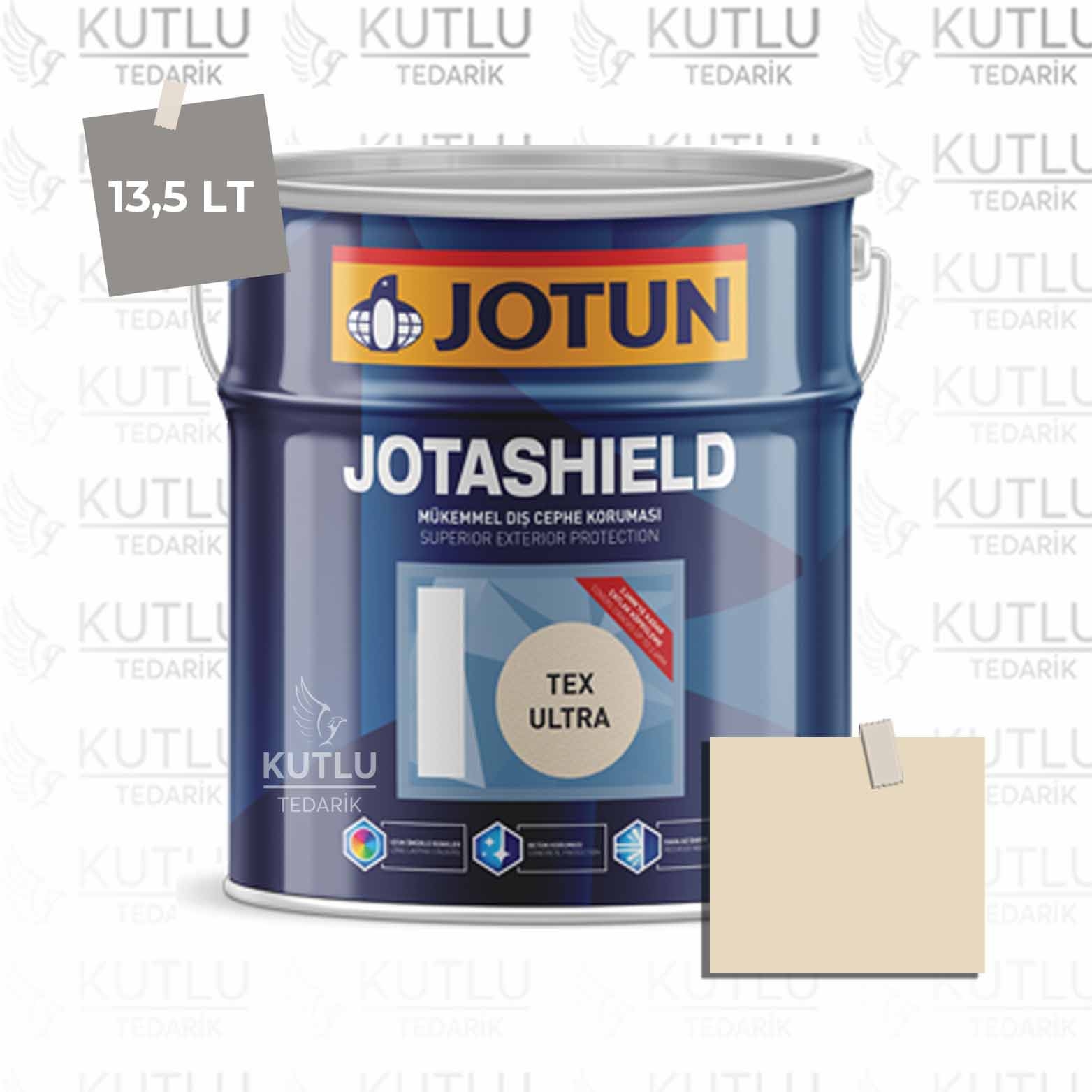 Jotun Jotashield Real Matt 13,5 Lt Cashew Fruit 1128 Ncs 1208-Y14R