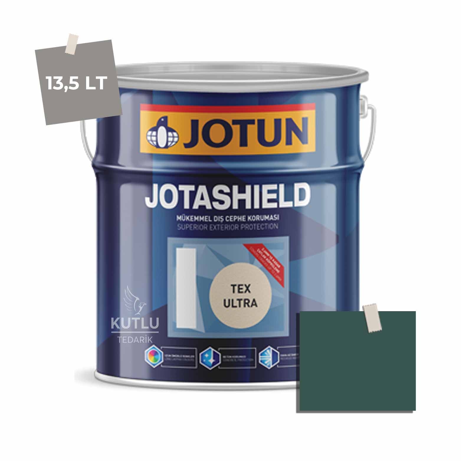 Jotun Jotashield Real Matt 13,5 Lt Classic Green 6243 Ncs S7020-B70G