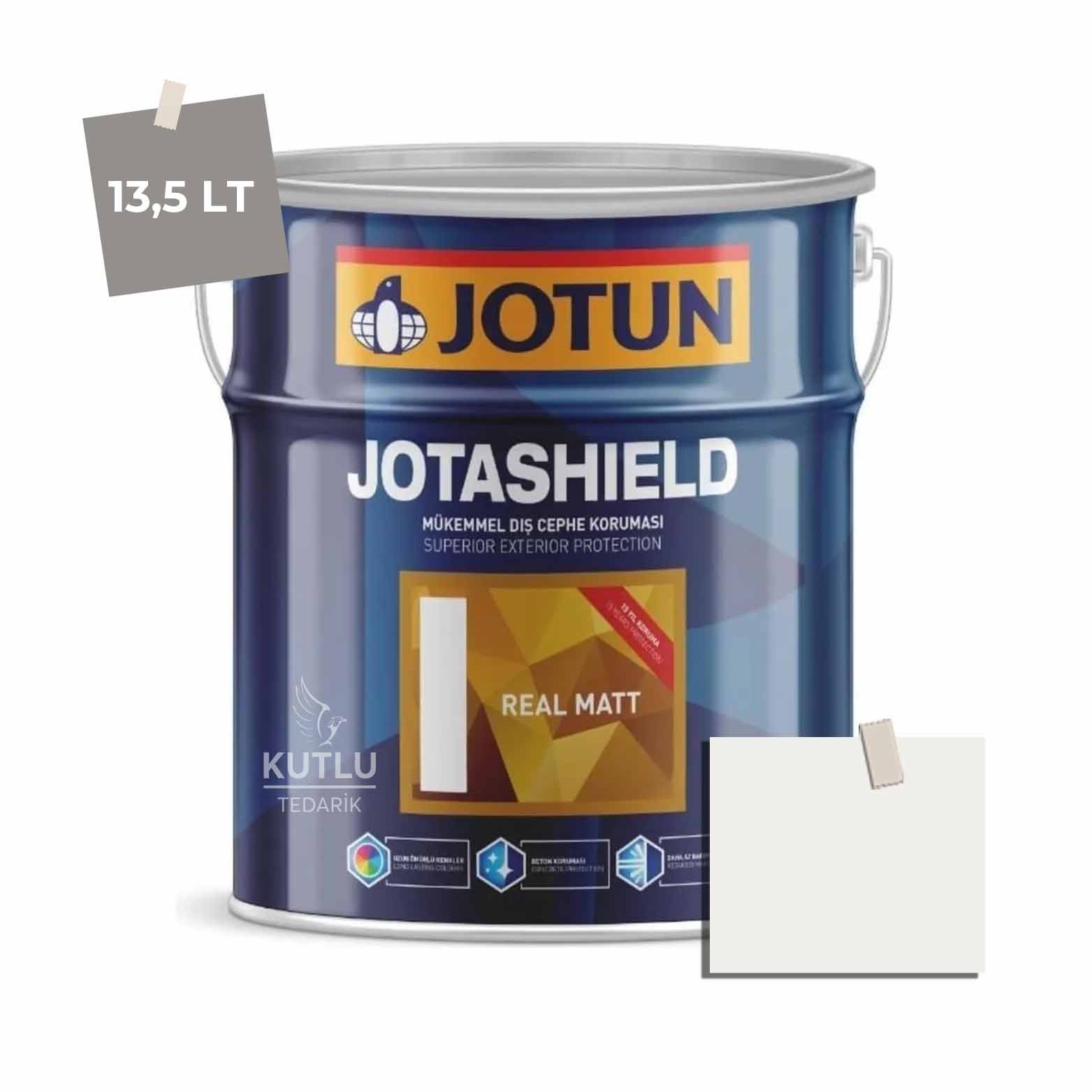 Jotun Jotashield Real Matt 13,5 Lt Classic White 9918 Ncs S0500-N