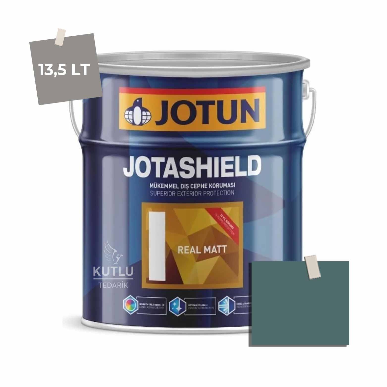 Jotun Jotashield Real Matt 13,5 Lt Cobalt 6198 Ncs S6020-B50G