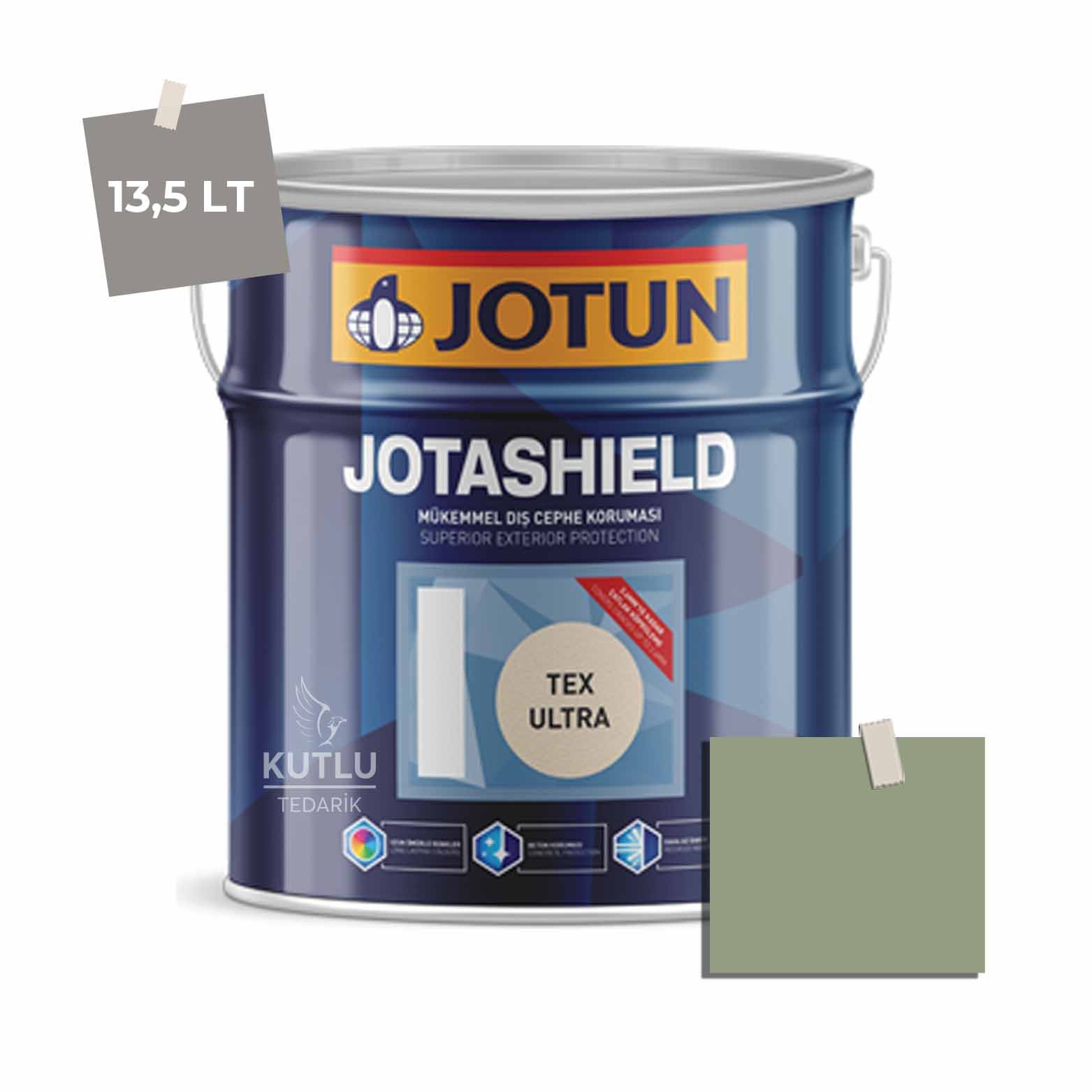 Jotun Jotashield Real Matt 13,5 Lt Cypress 7040 Ncs 3718-G31Y