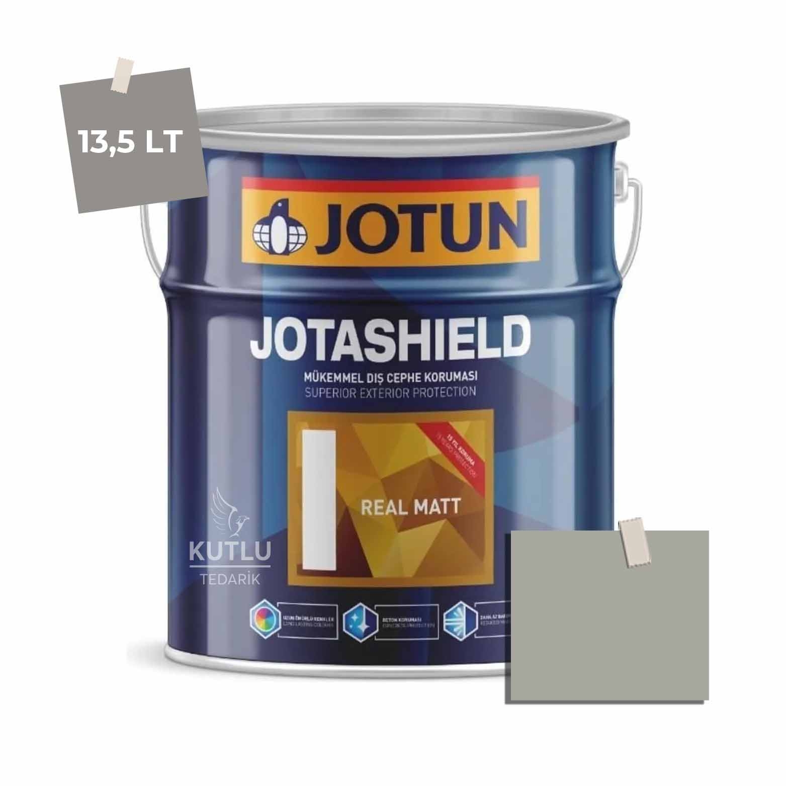 Jotun Jotashield Real Matt 13,5 Lt Duman 1032 Ncs S3502-Y