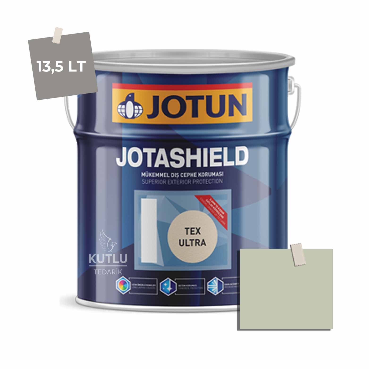 Jotun Jotashield Real Matt 13,5 Lt Dusk Green 7038 Ncs 2010-G44Y