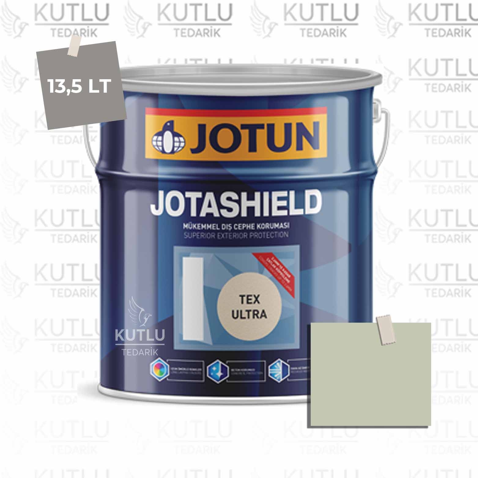 Jotun Jotashield Real Matt 13,5 Lt Dusk Green 7038 Ncs 2010-G44Y