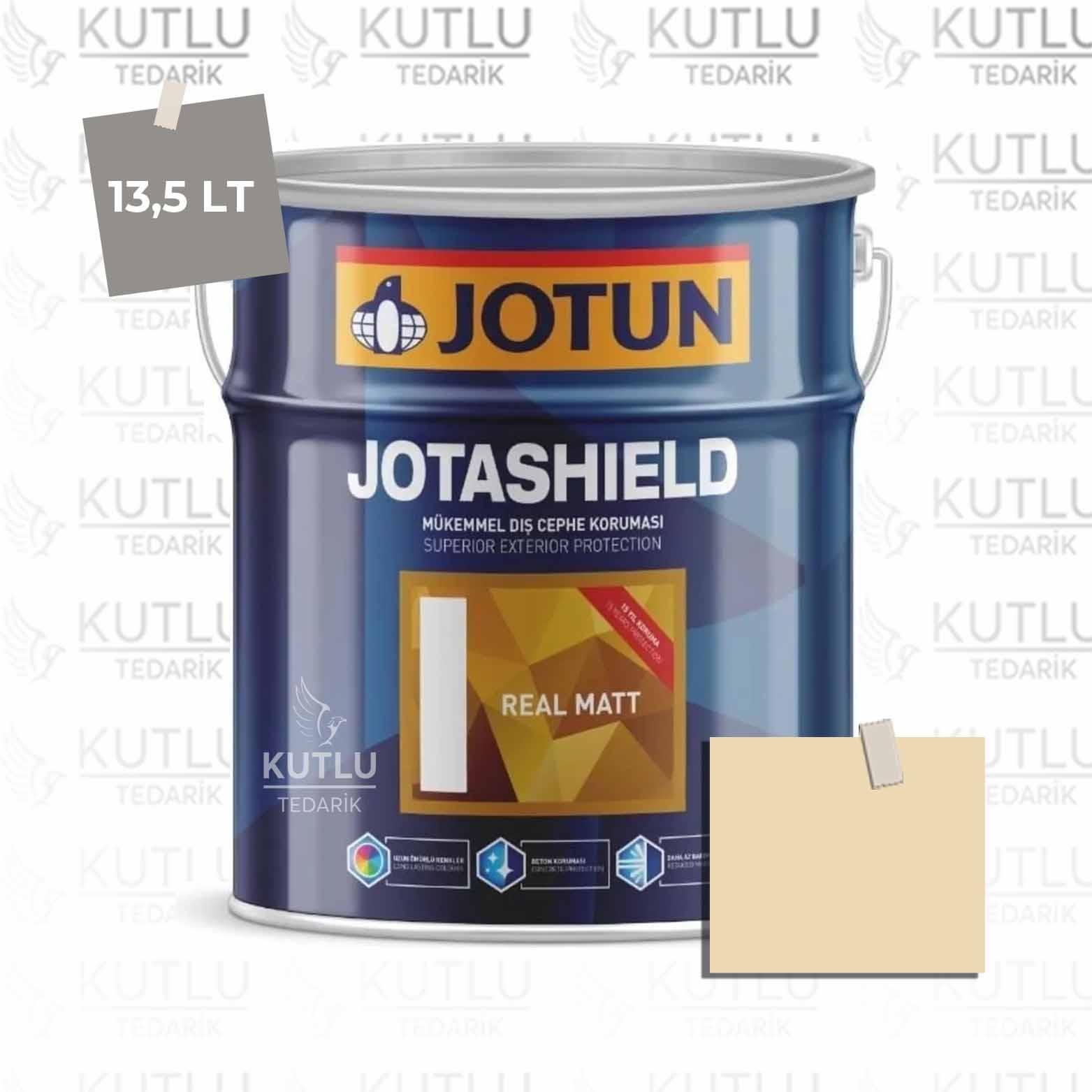 Jotun Jotashield Real Matt 13,5 Lt Dusty Light 10398 Ncs 1013-Y09R