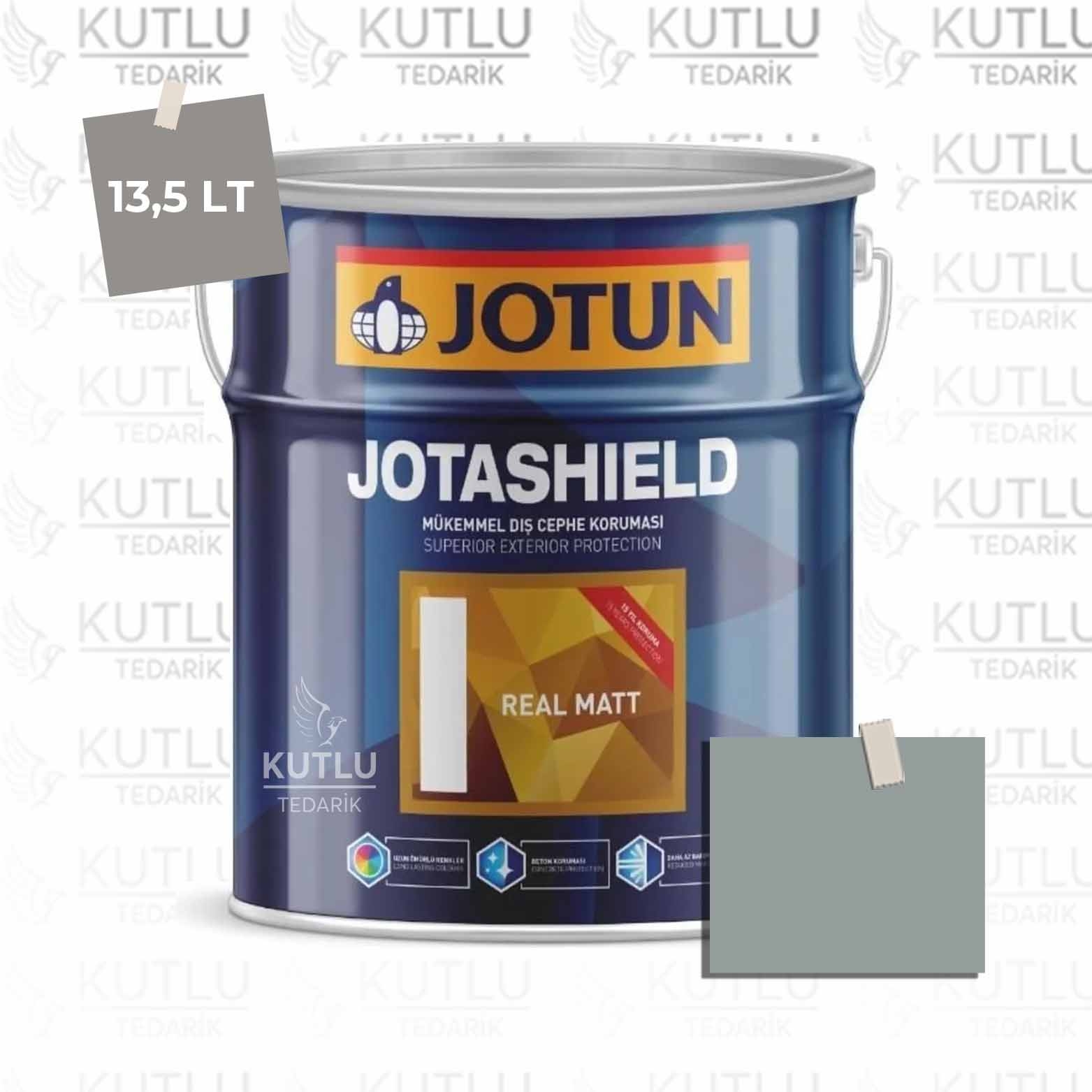 Jotun Jotashield Real Matt 13,5 Lt Frosted Grey 0793 Ncs 4004-B57G