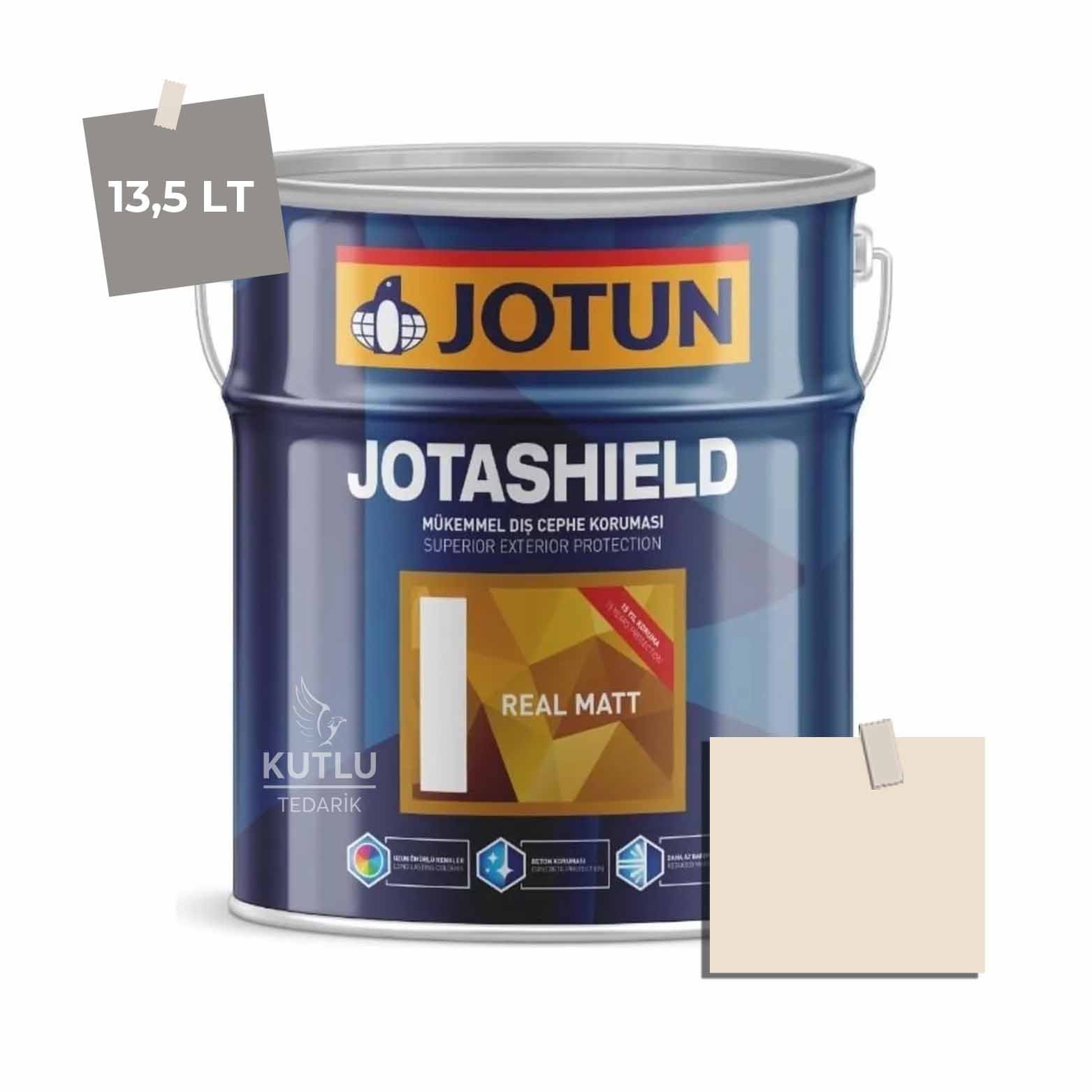 Jotun Jotashield Real Matt 13,5 Lt Ginger Mist 1731 Ncs 0805-Y35R