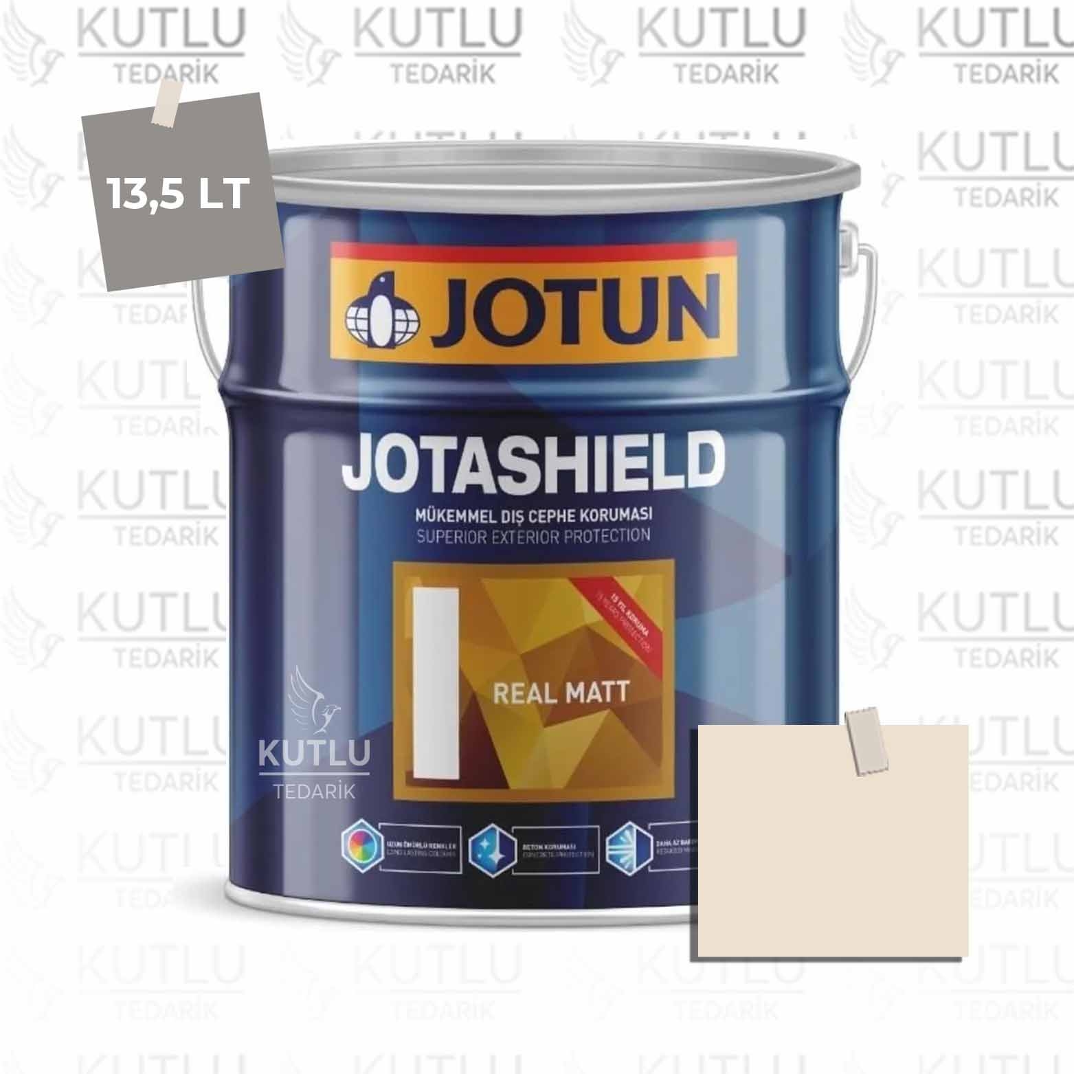 Jotun Jotashield Real Matt 13,5 Lt Ginger Mist 1731 Ncs 0805-Y35R