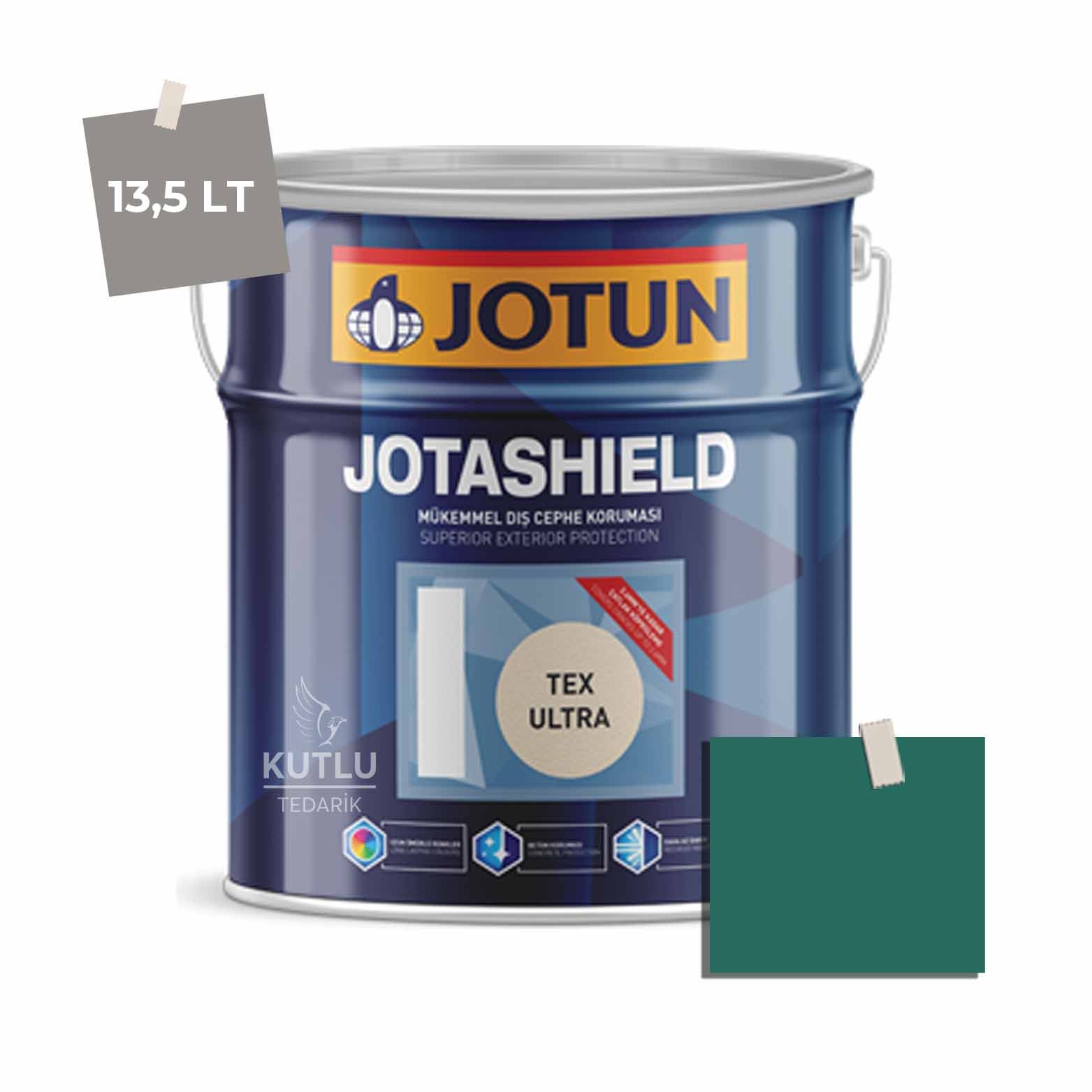 Jotun Jotashield Real Matt 13,5 Lt Green Odyssey 6241 Ncs S5040-B70G