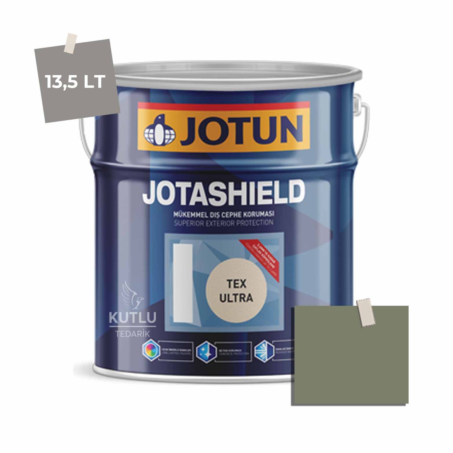 Jotun Jotashield Real Matt 13,5 Lt Green Smoke 7052 Ncs 5414-G47Y