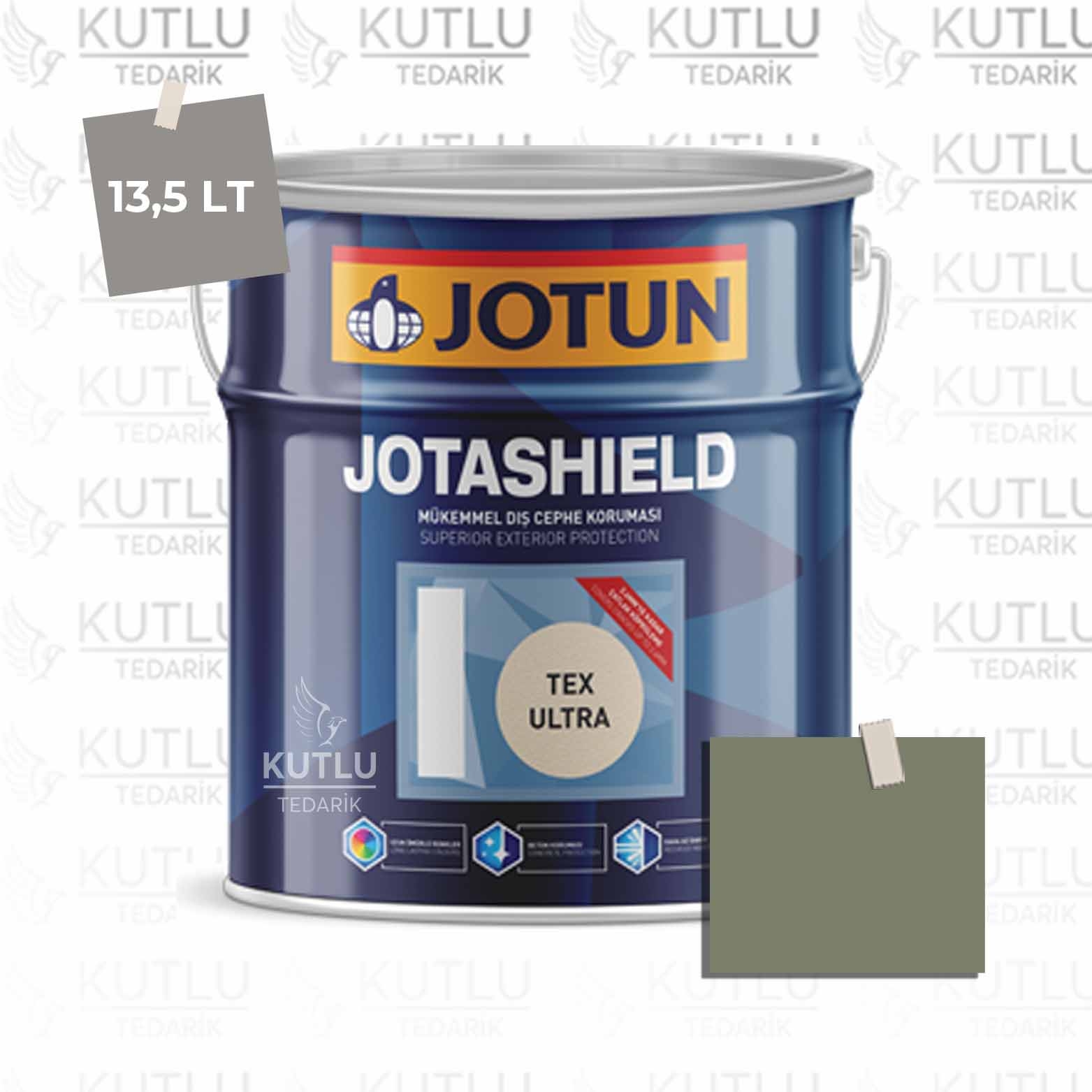 Jotun Jotashield Real Matt 13,5 Lt Green Smoke 7052 Ncs 5414-G47Y