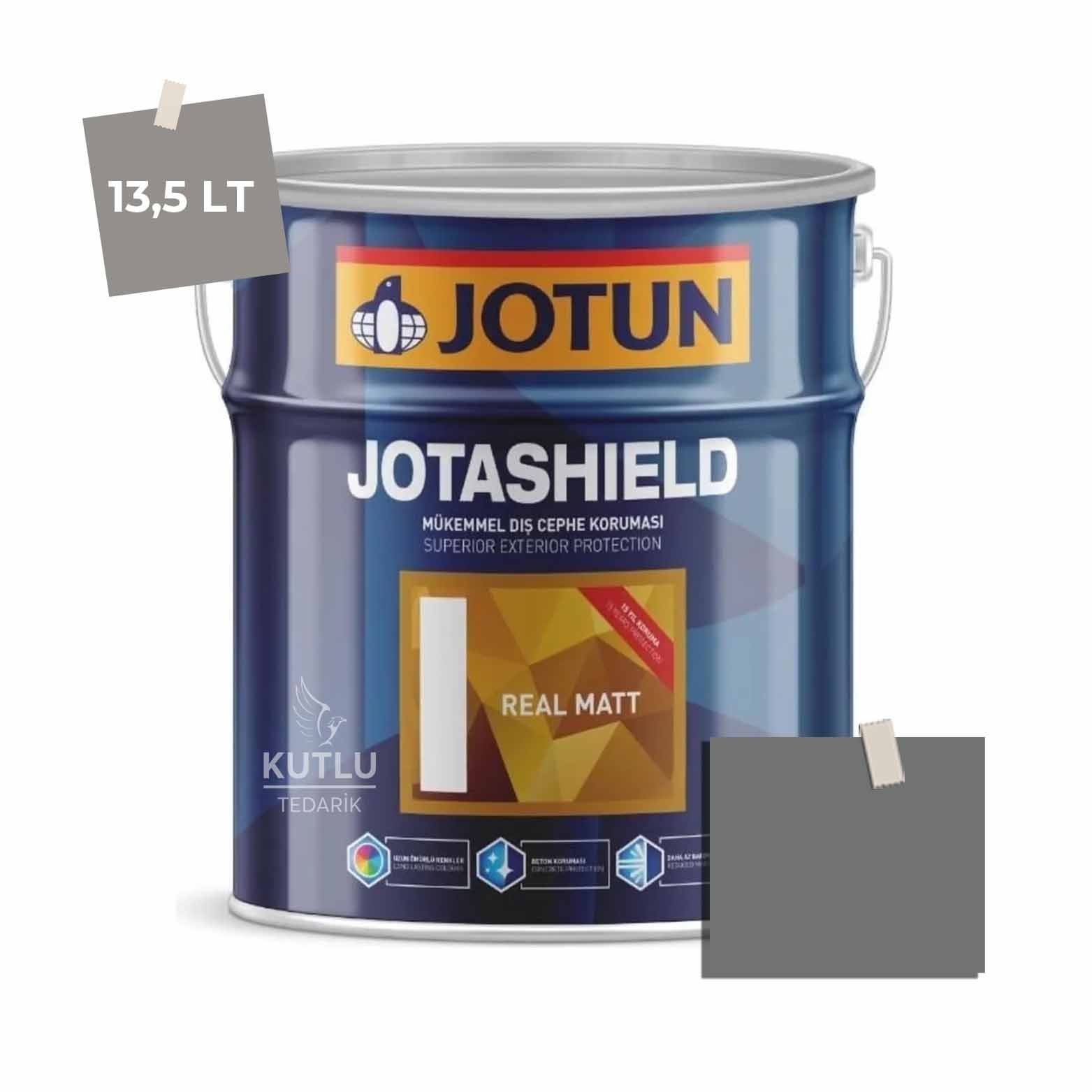 Jotun Jotashield Real Matt 13,5 Lt Koksgra 4111 Ncs 6401-R84B