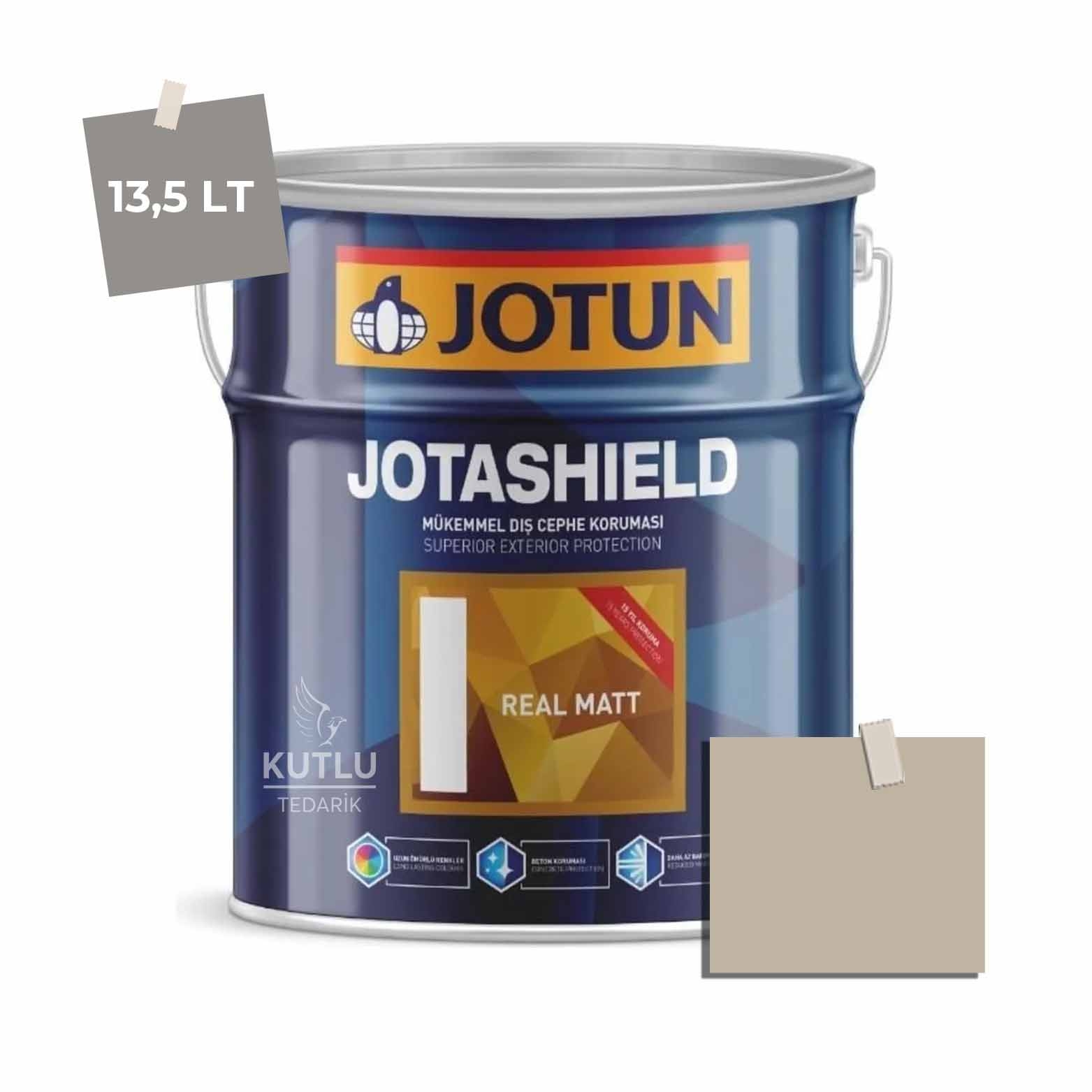 Jotun Jotashield Real Matt 13,5 Lt Lys Gra Umbra 1283 Ncs 2806-Y22R